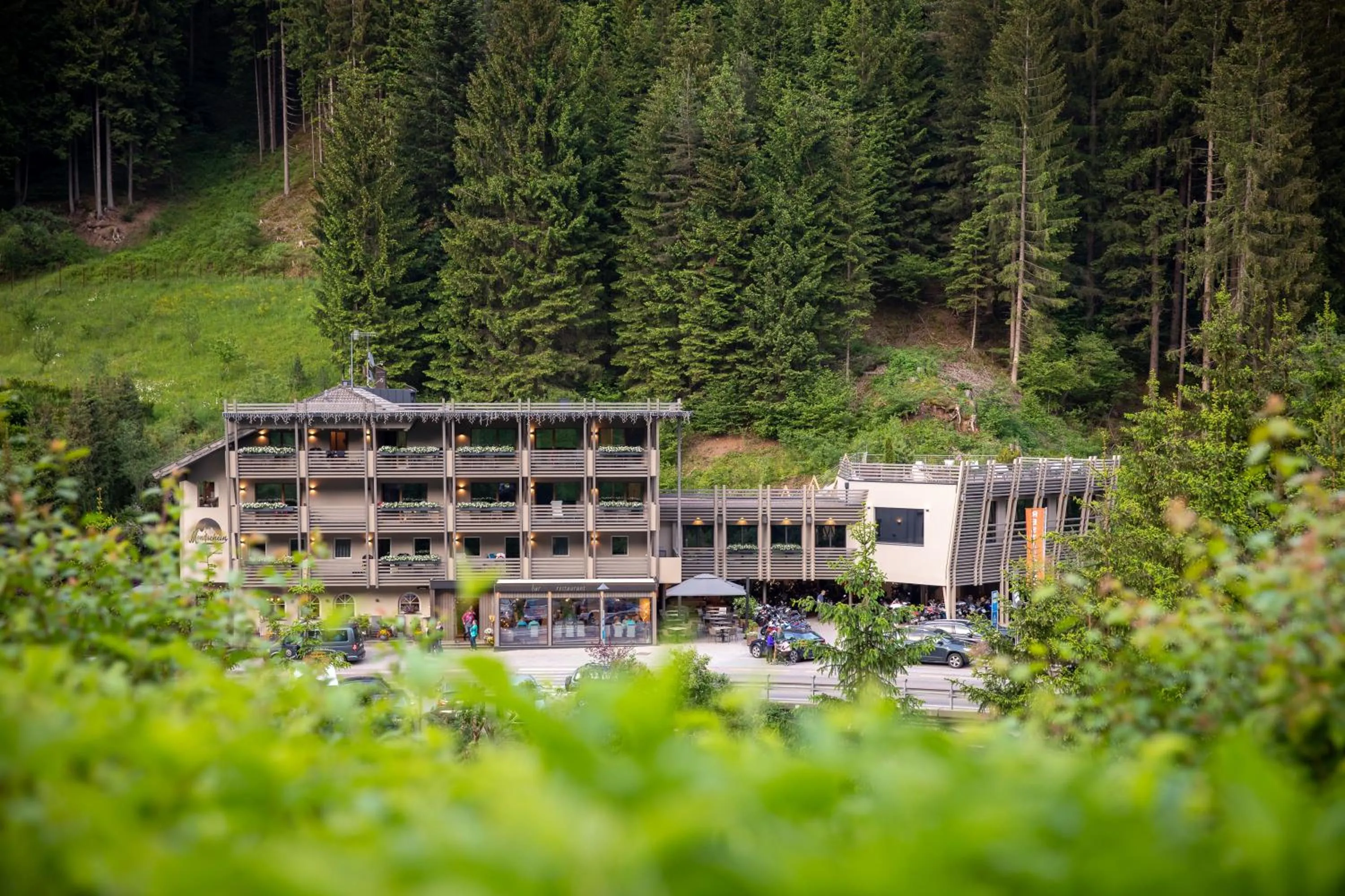 Bird's eye view in Das Mondschein