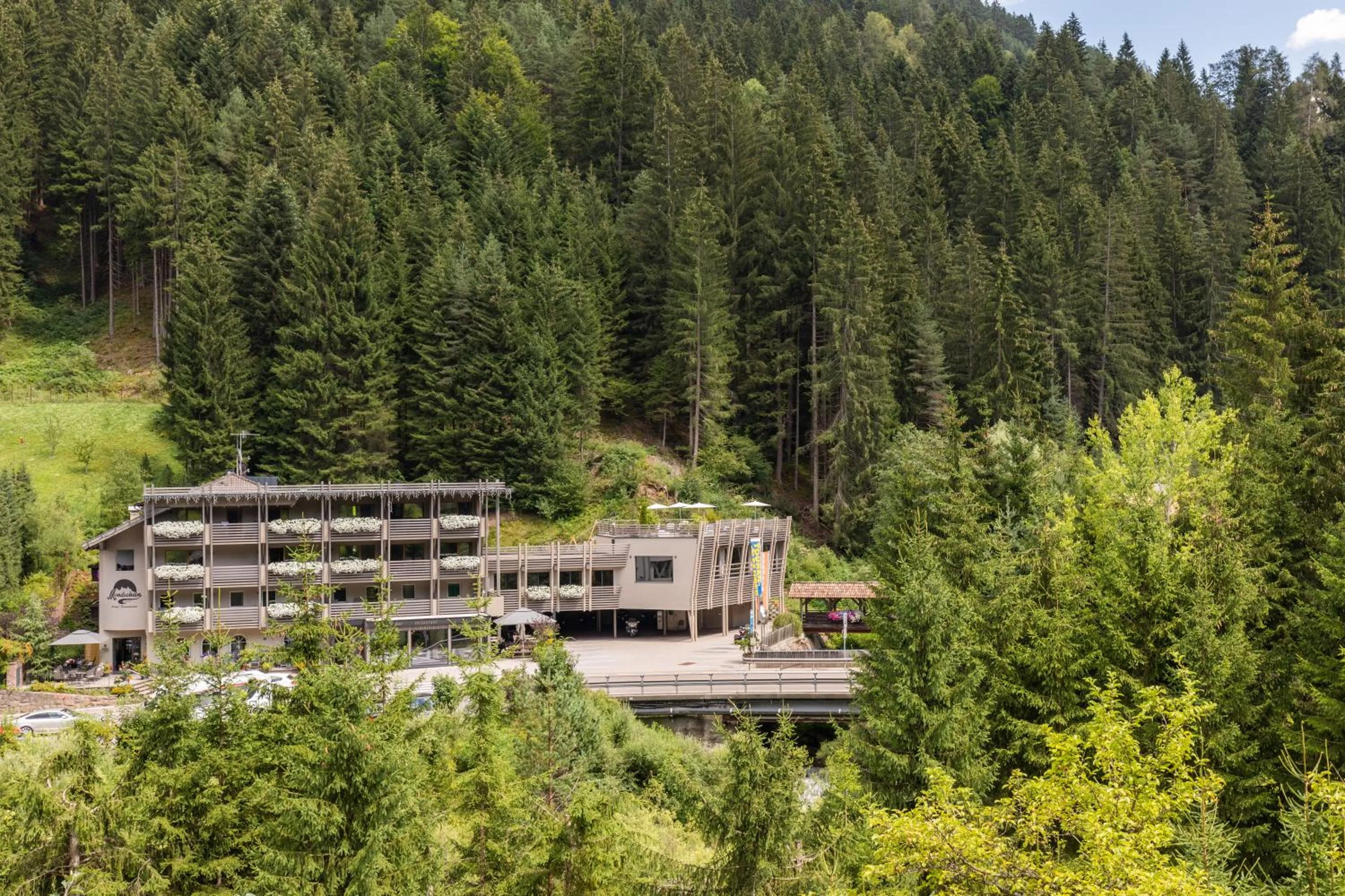 Bird's eye view in Das Mondschein