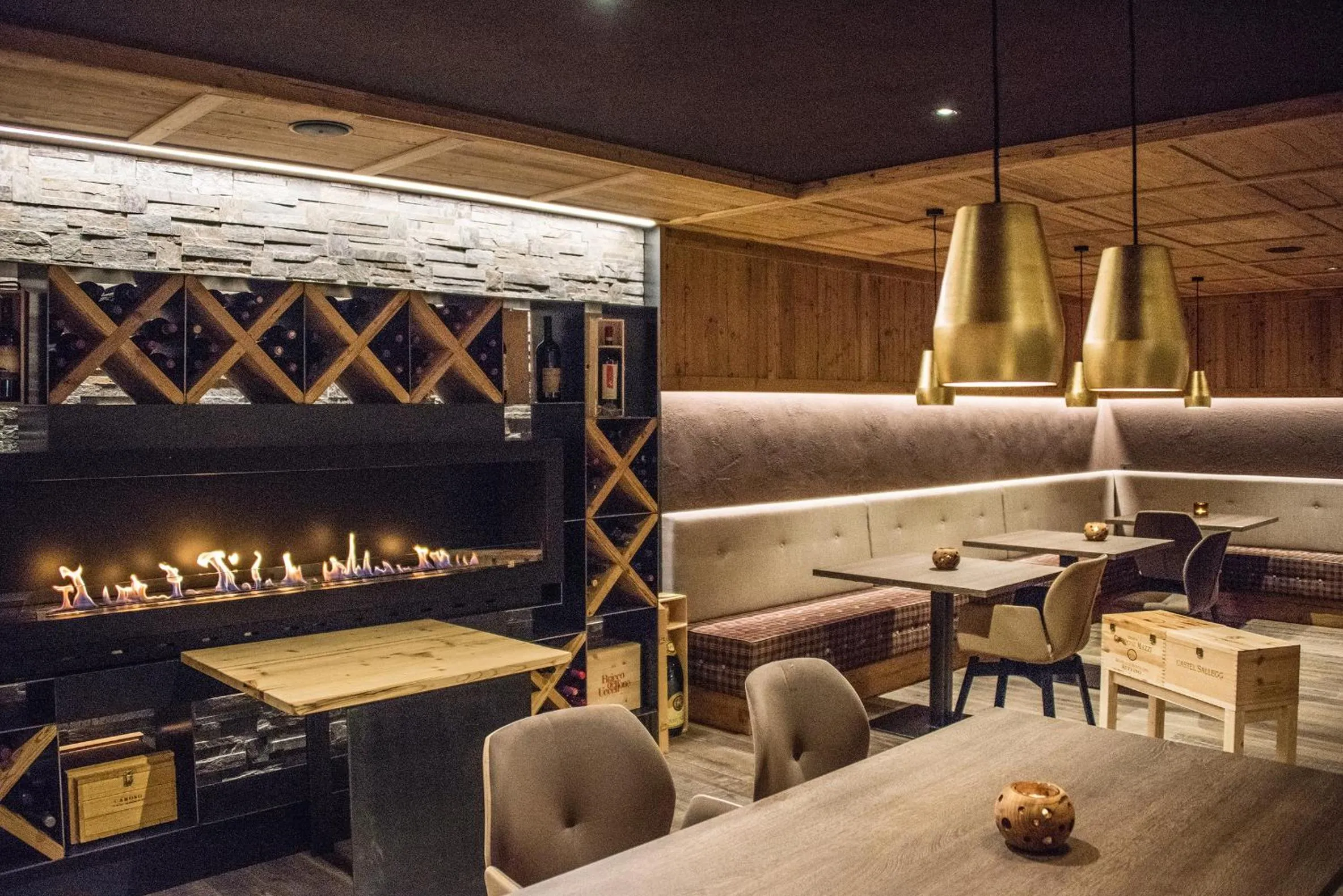 Dining area in Das Mondschein