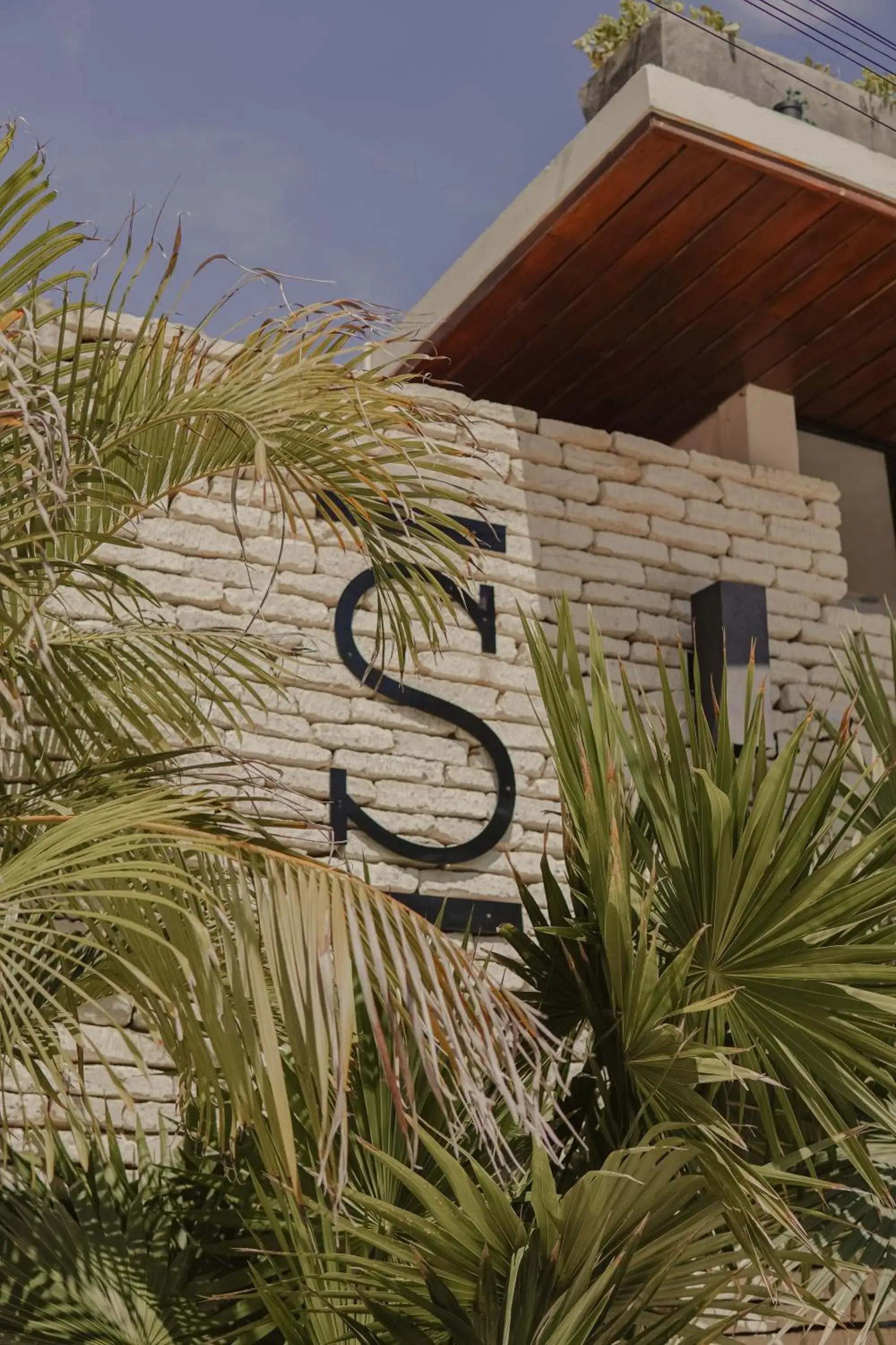 Facade/entrance in The Strabon Tulum Facade/entrance in The Strabon Tulum
