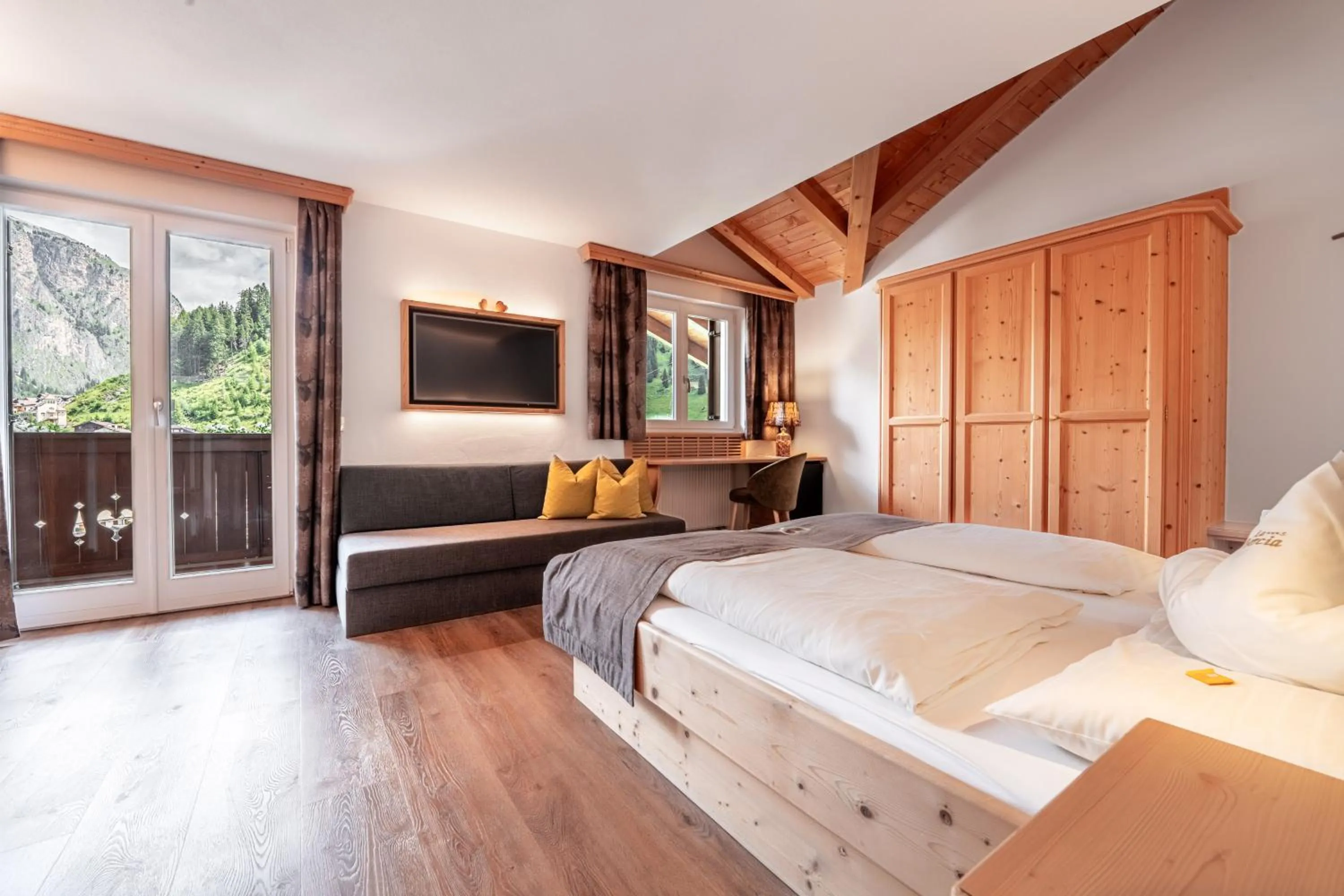 Bed in Garni la Bercia