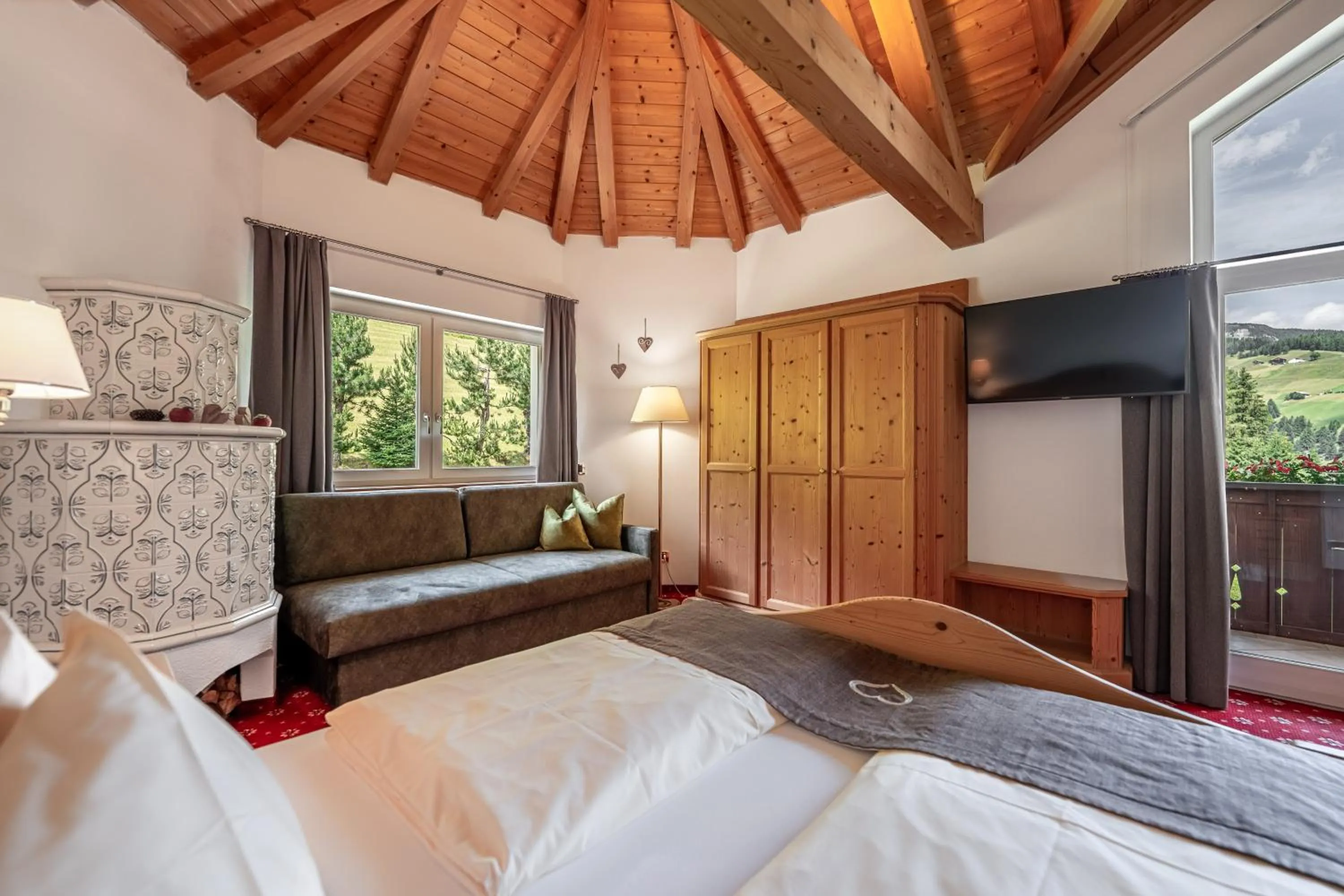 Bed in Garni la Bercia