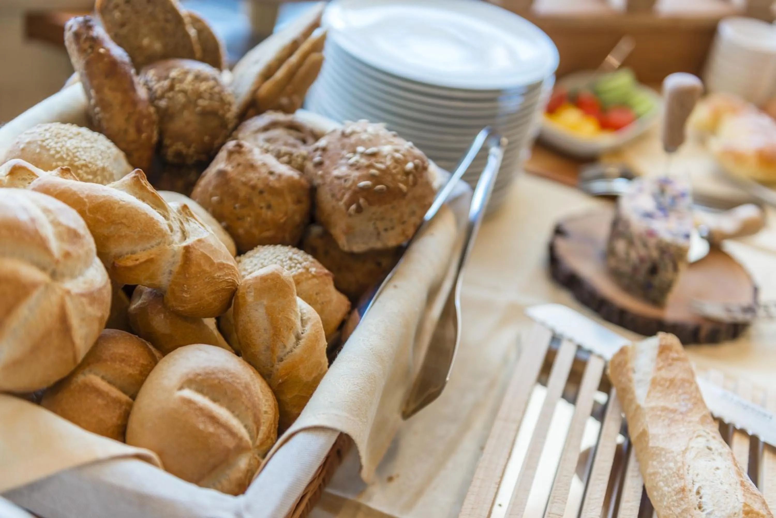 Buffet breakfast in Garni la Bercia