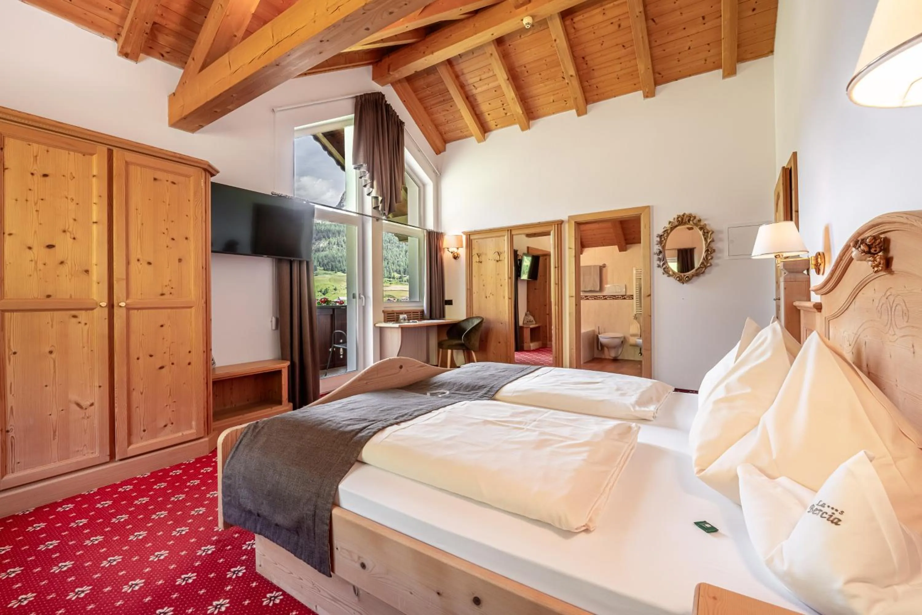 Bed in Garni la Bercia