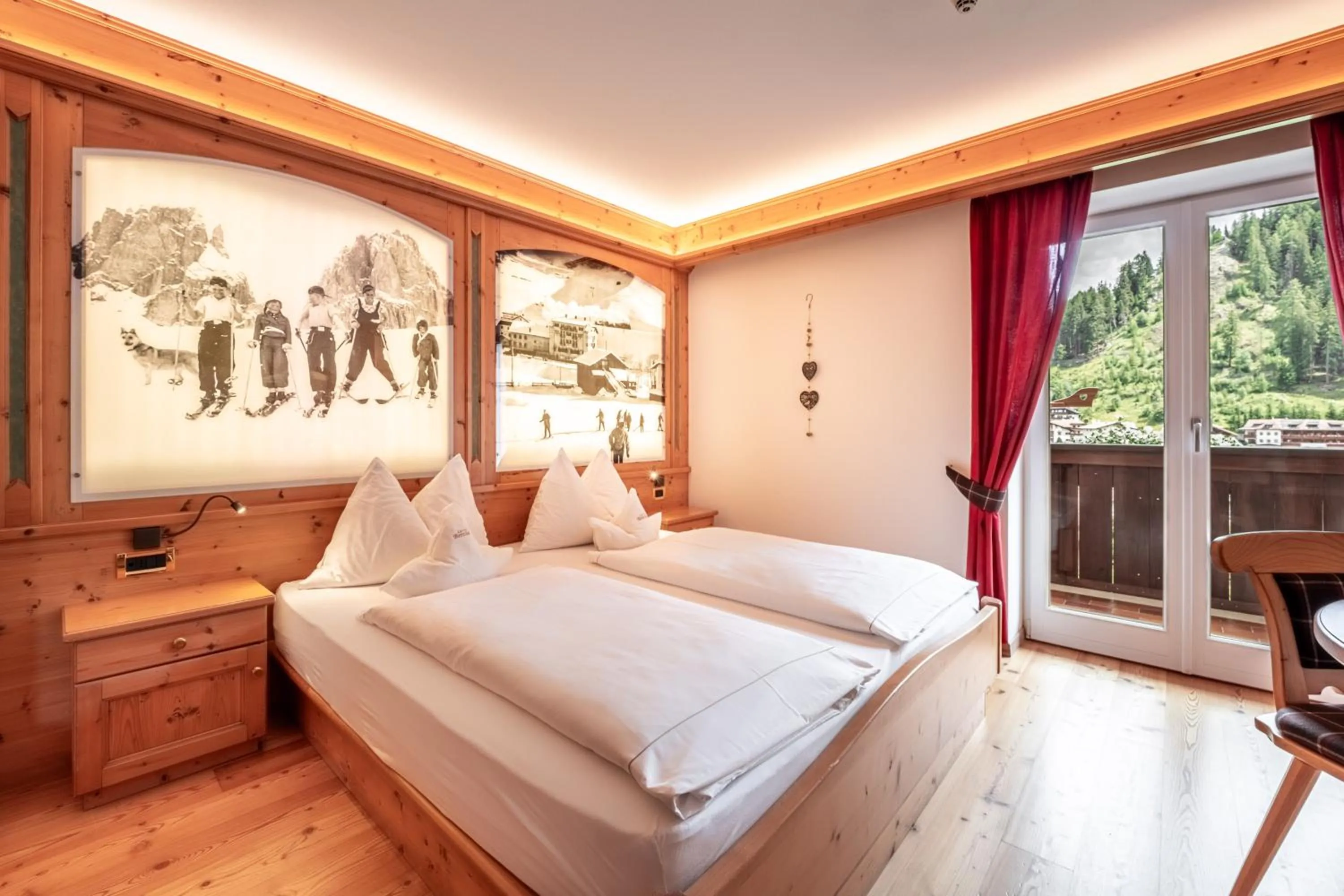 Bed in Garni la Bercia