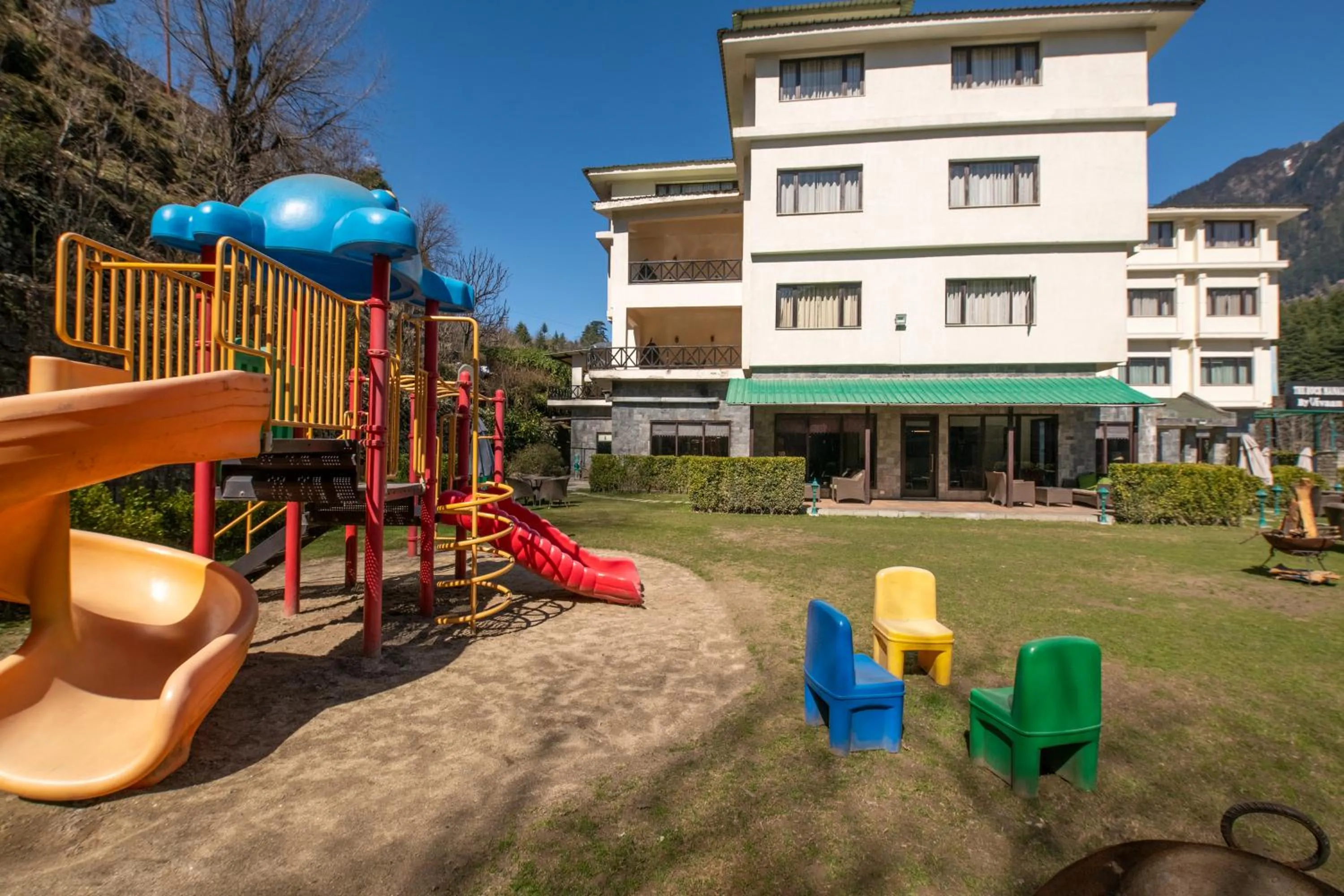 Children play ground in Rock Manali by Vivaan