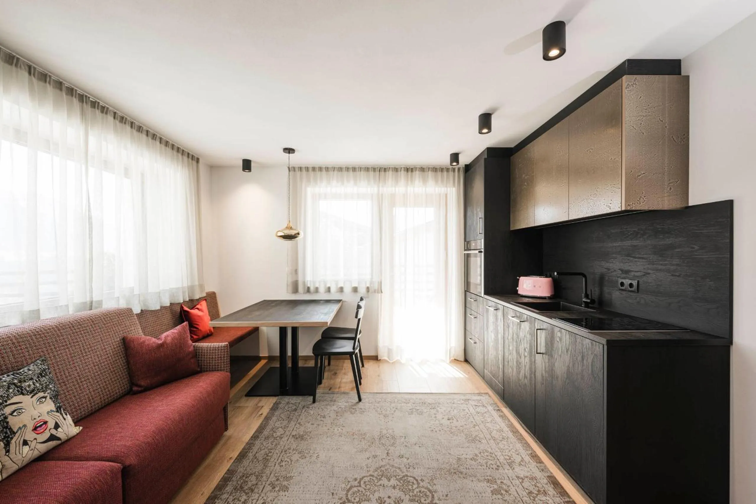 Seating area in Pension Haus Tirol