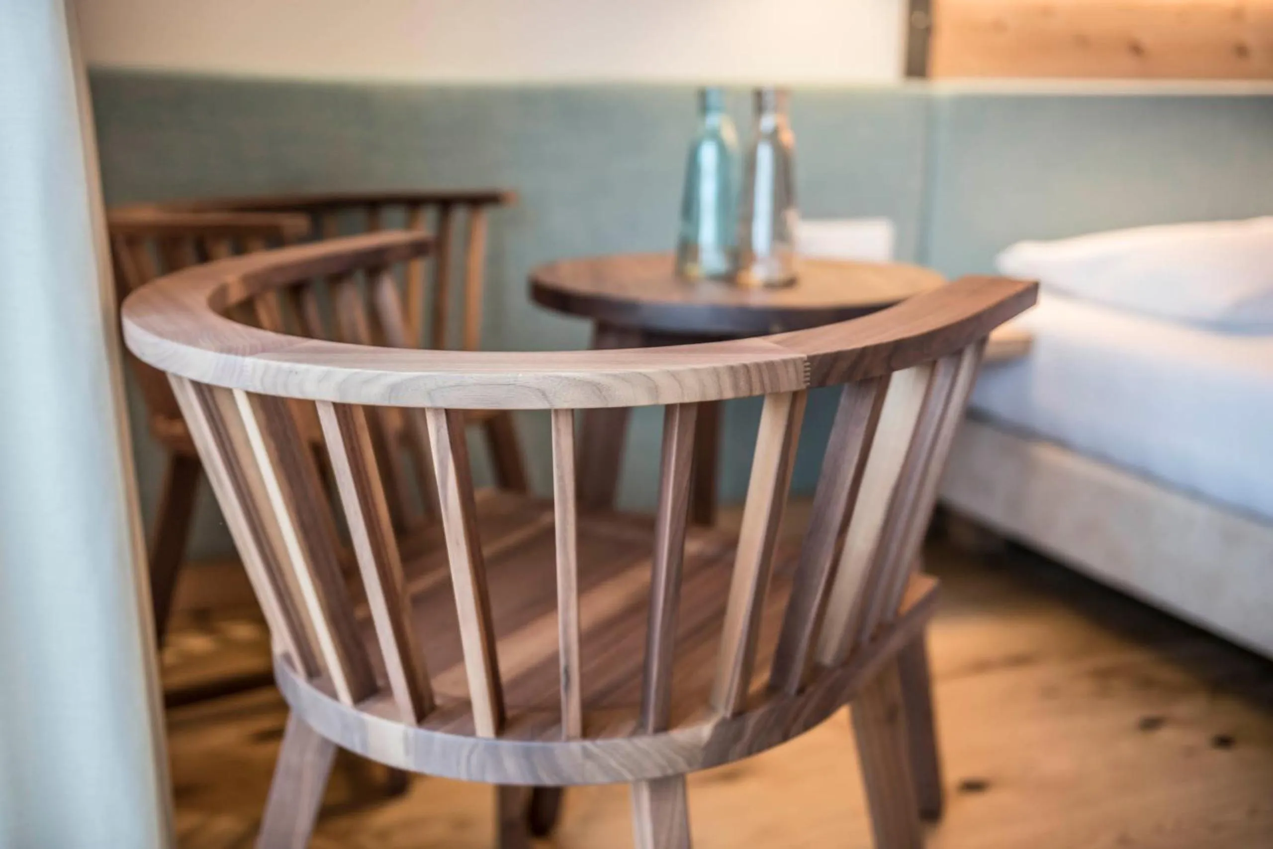 Decorative detail, Bed in Pension Haus Tirol