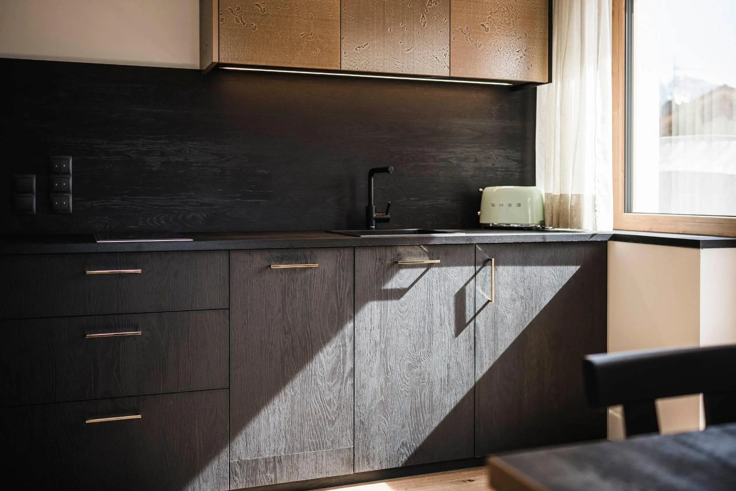 Kitchen or kitchenette in Pension Haus Tirol