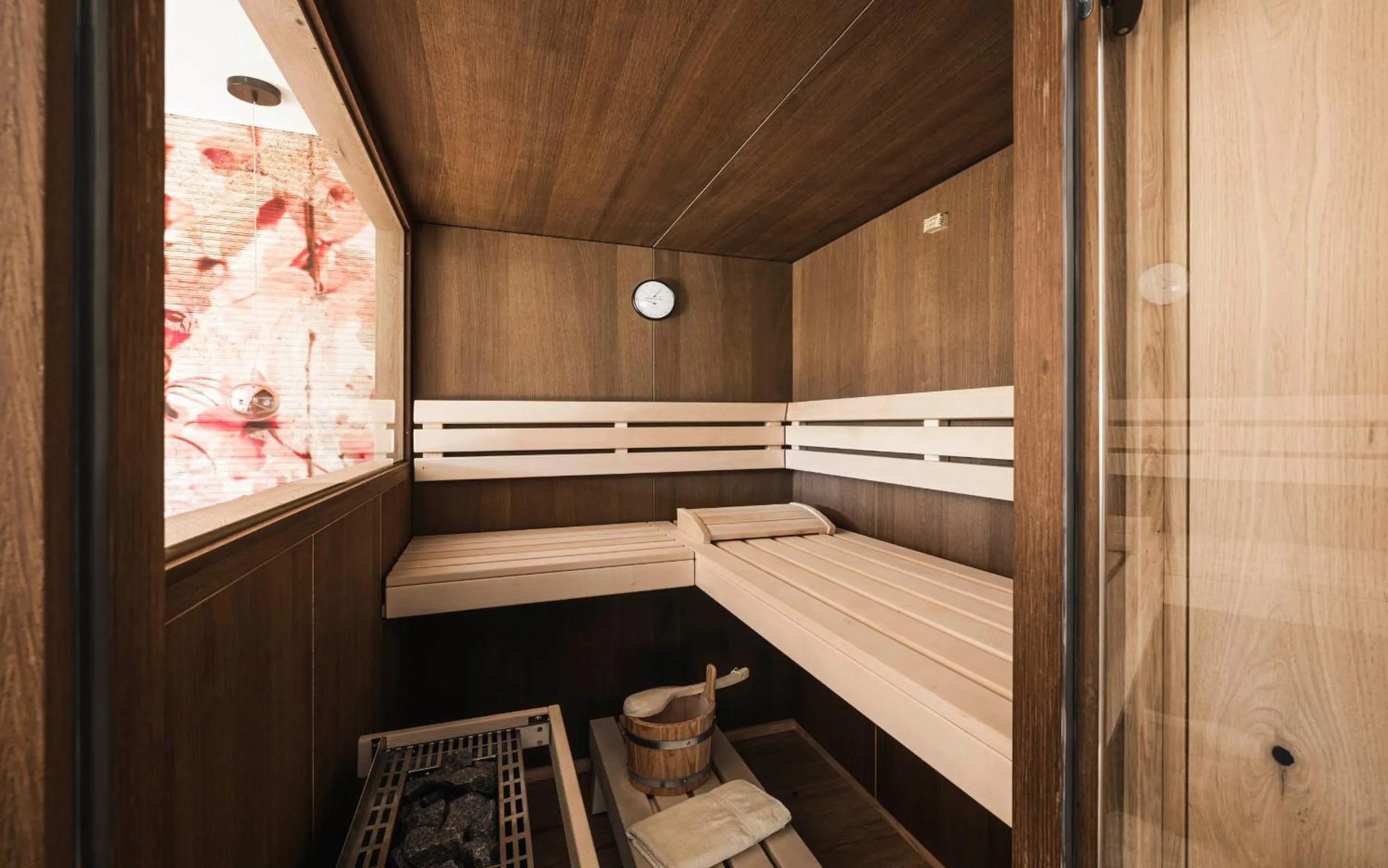 Sauna in Pension Haus Tirol