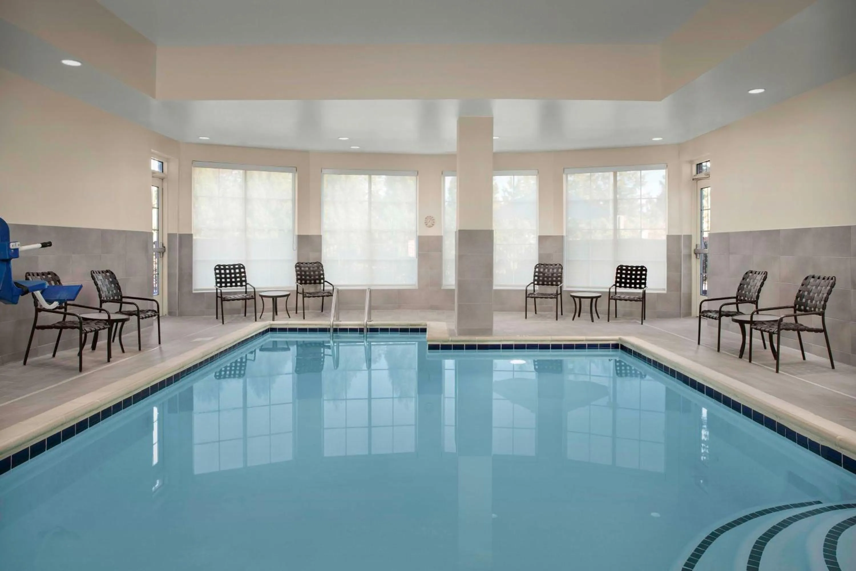 Pool view in Hilton Garden Inn Fredericksburg