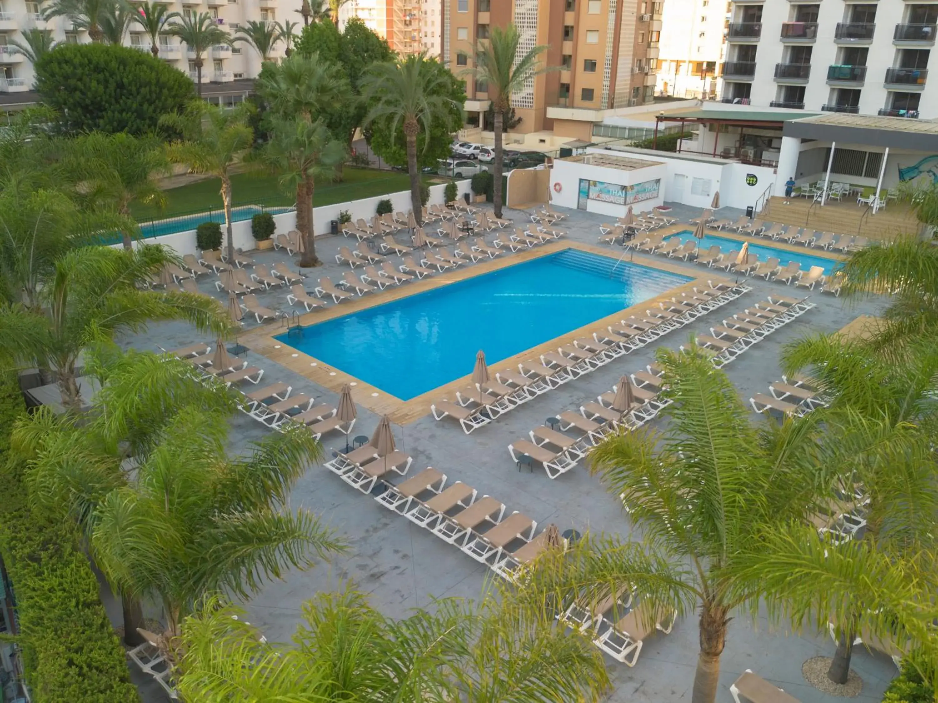 Pool view in Flash Hotel Benidorm - Recommended Adults Only 4 Sup Pool view in Flash Hotel Benidorm - Recommended Adults Only 4 Sup
