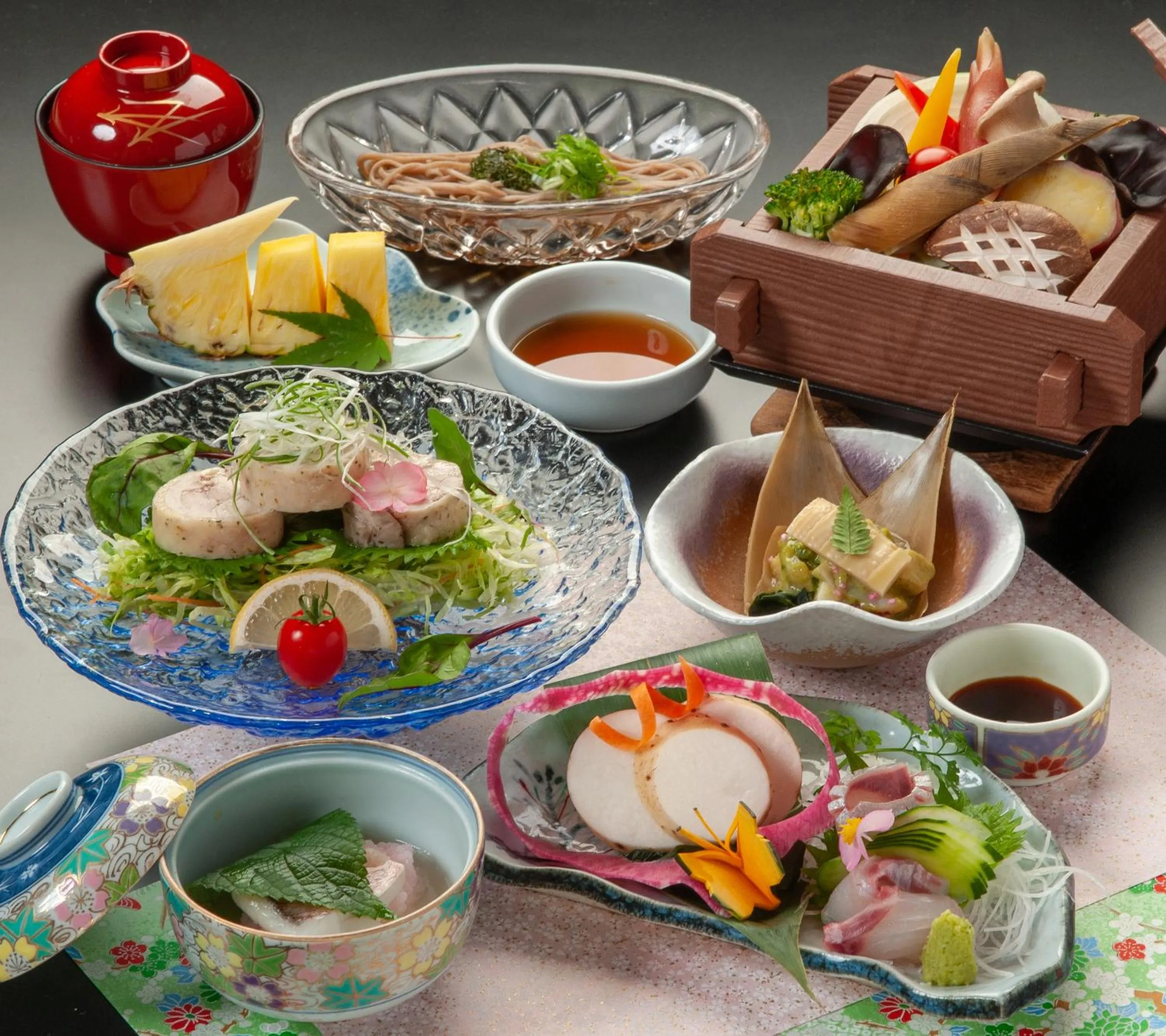 Dinner in Blancart Misasa