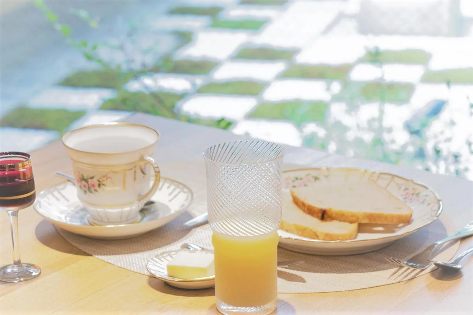 Continental breakfast in Auberge AZABU