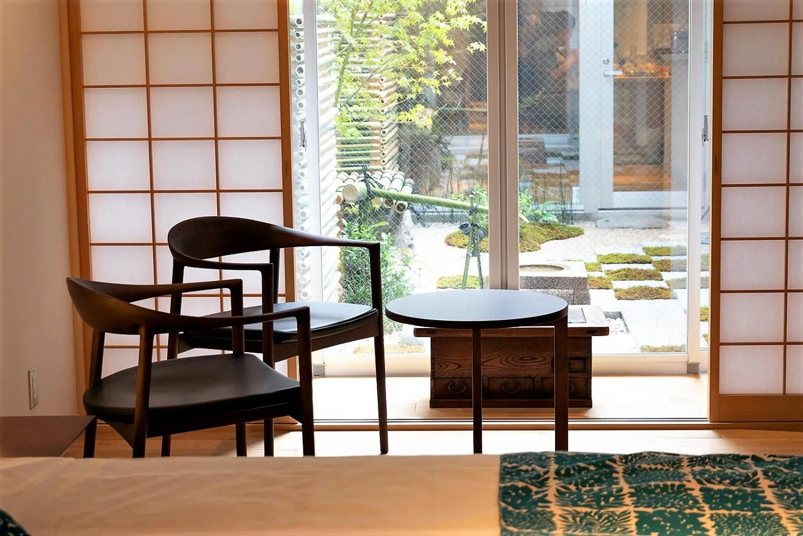 Inner courtyard view in Auberge AZABU