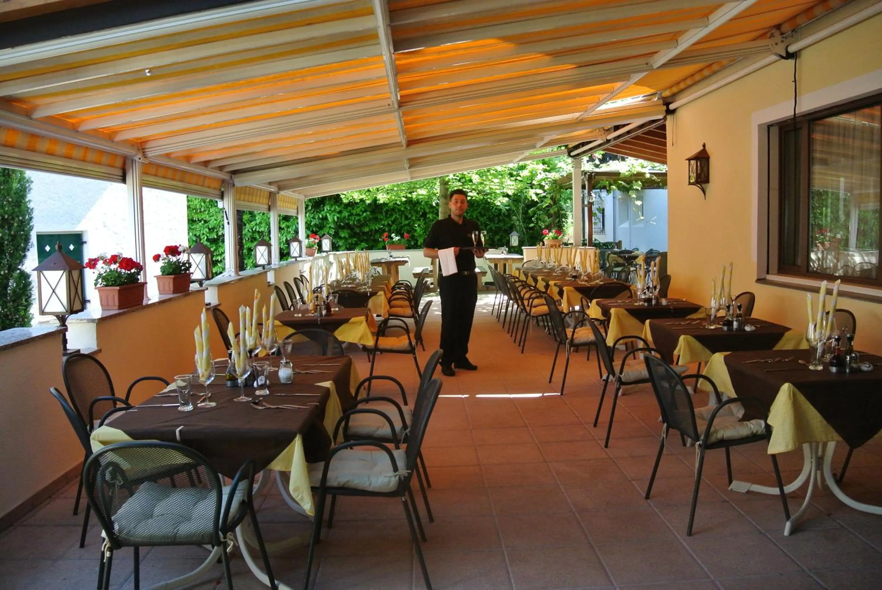 Garden in Hotel Stamserhof
