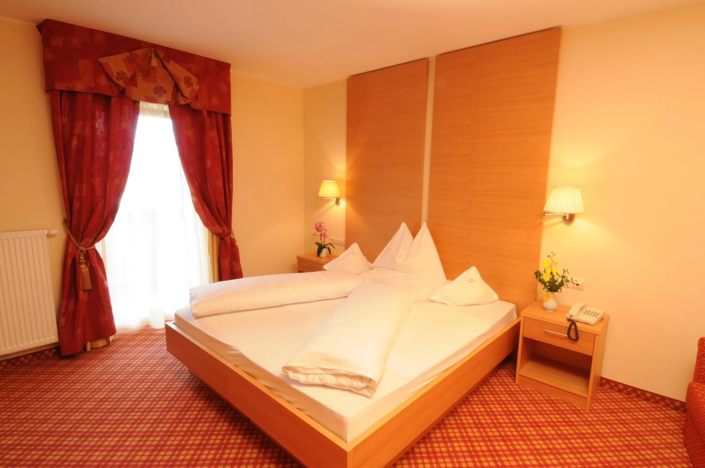 Bedroom, Bed in Hotel Stamserhof