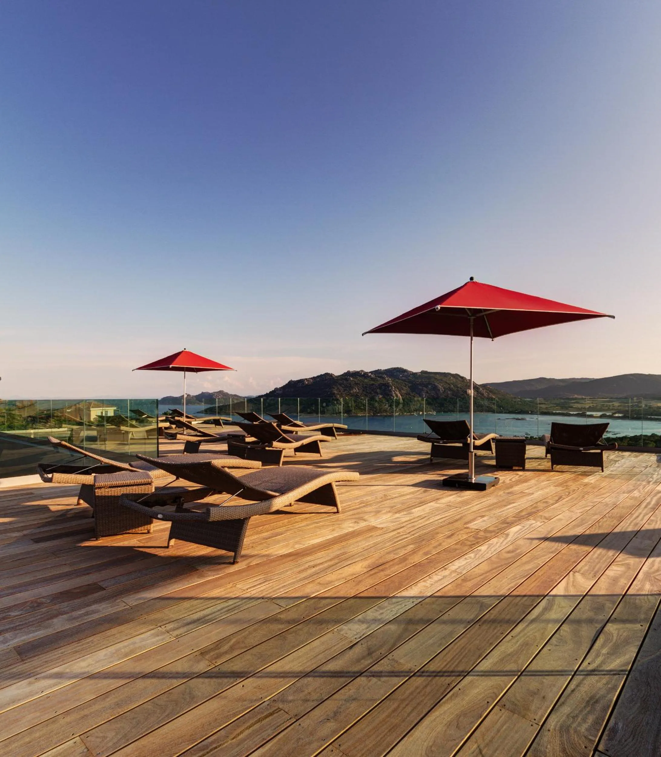 Natural landscape in Hotel Carre Noir