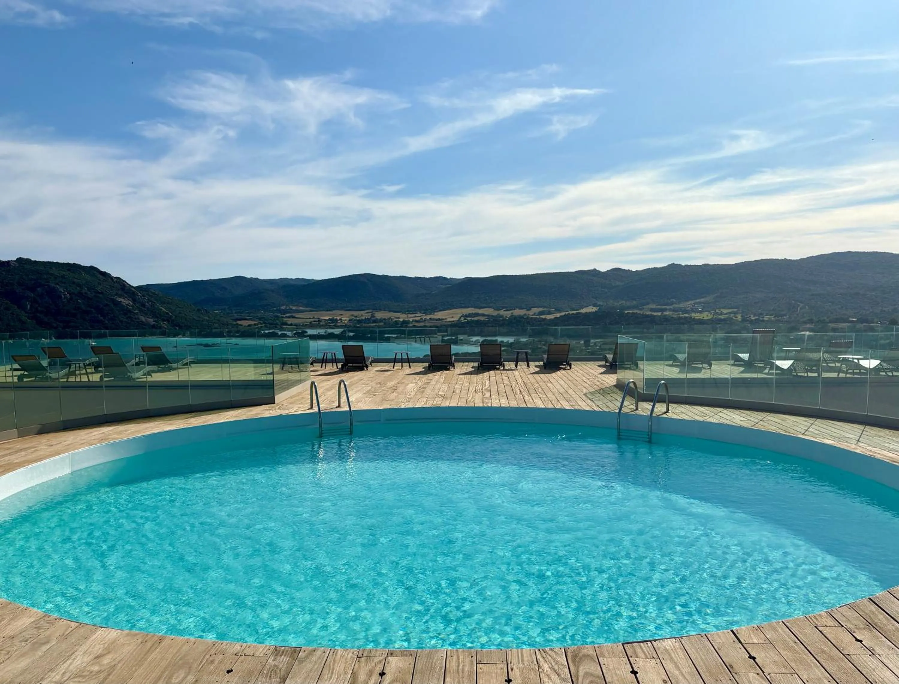 Pool view in Hotel Carre Noir