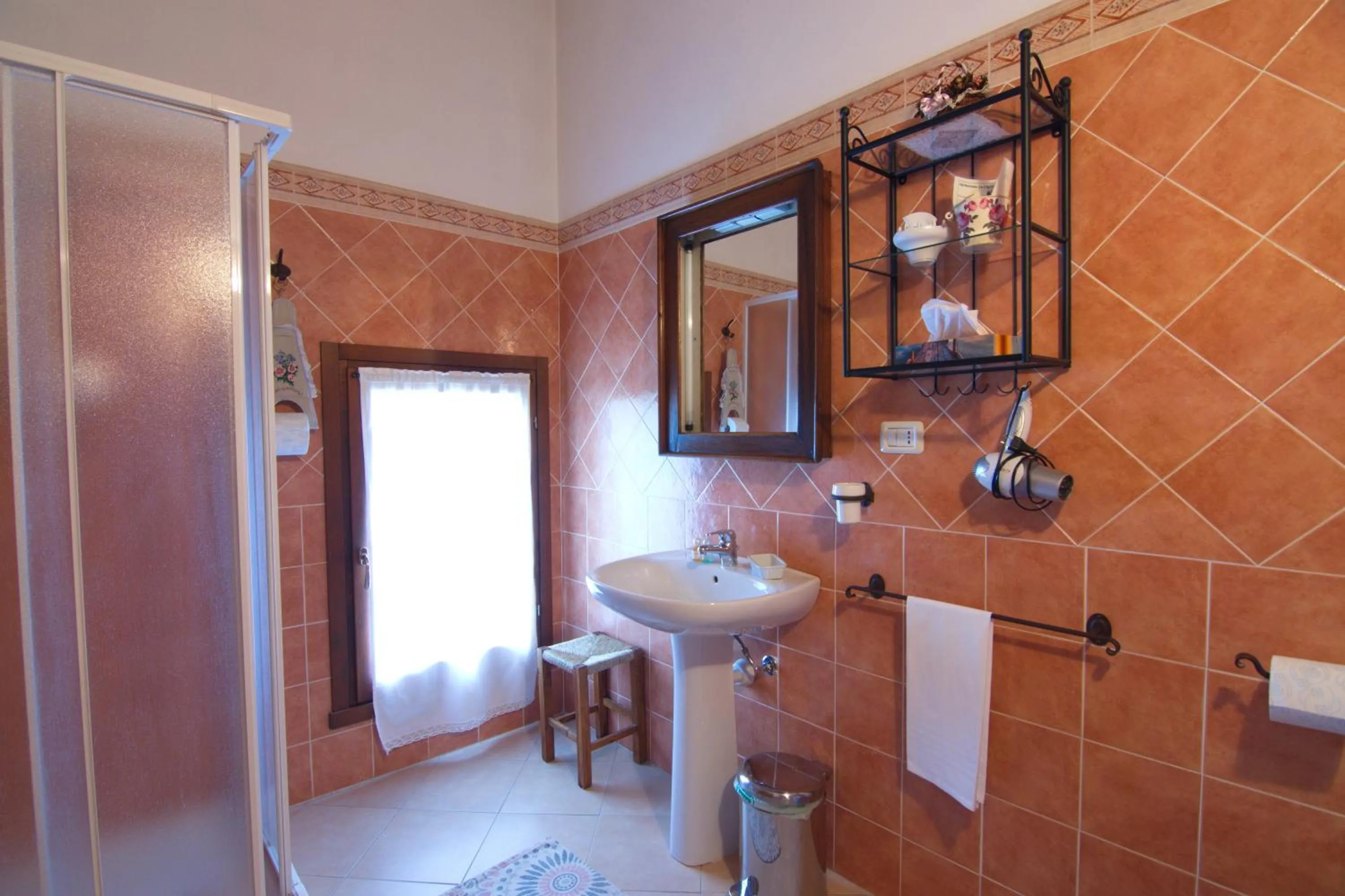 Bathroom in Agriturismo La Cascinetta
