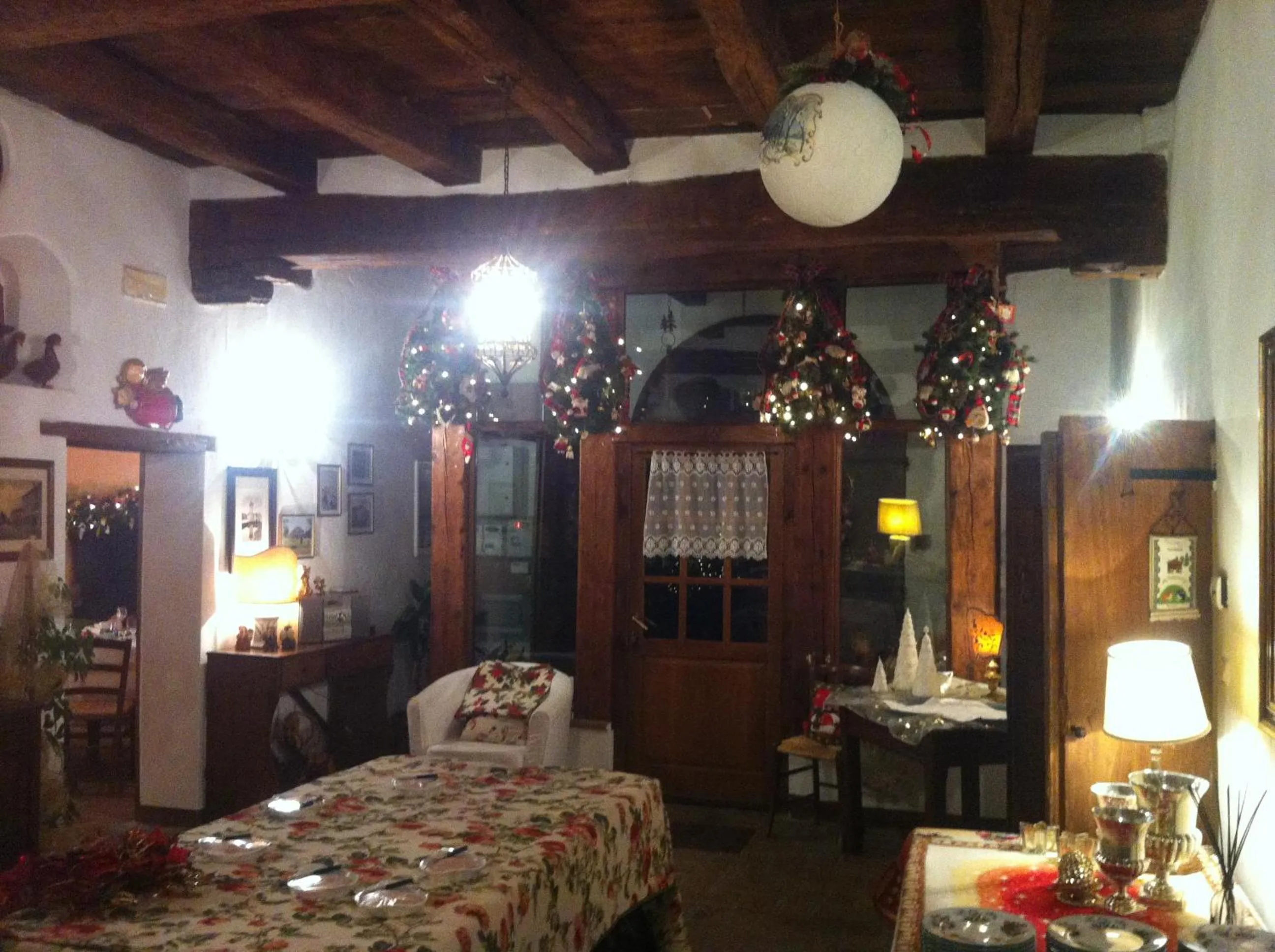 Lobby or reception, Bed in Agriturismo La Cascinetta