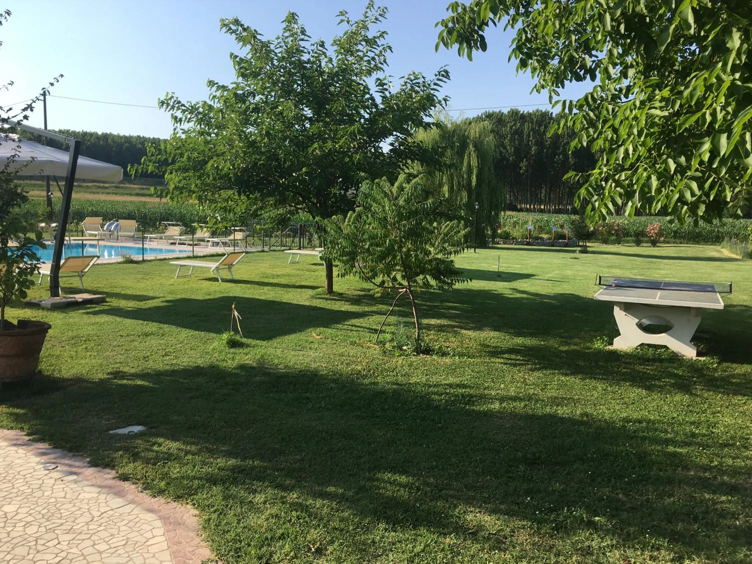 Garden in Agriturismo La Cascinetta