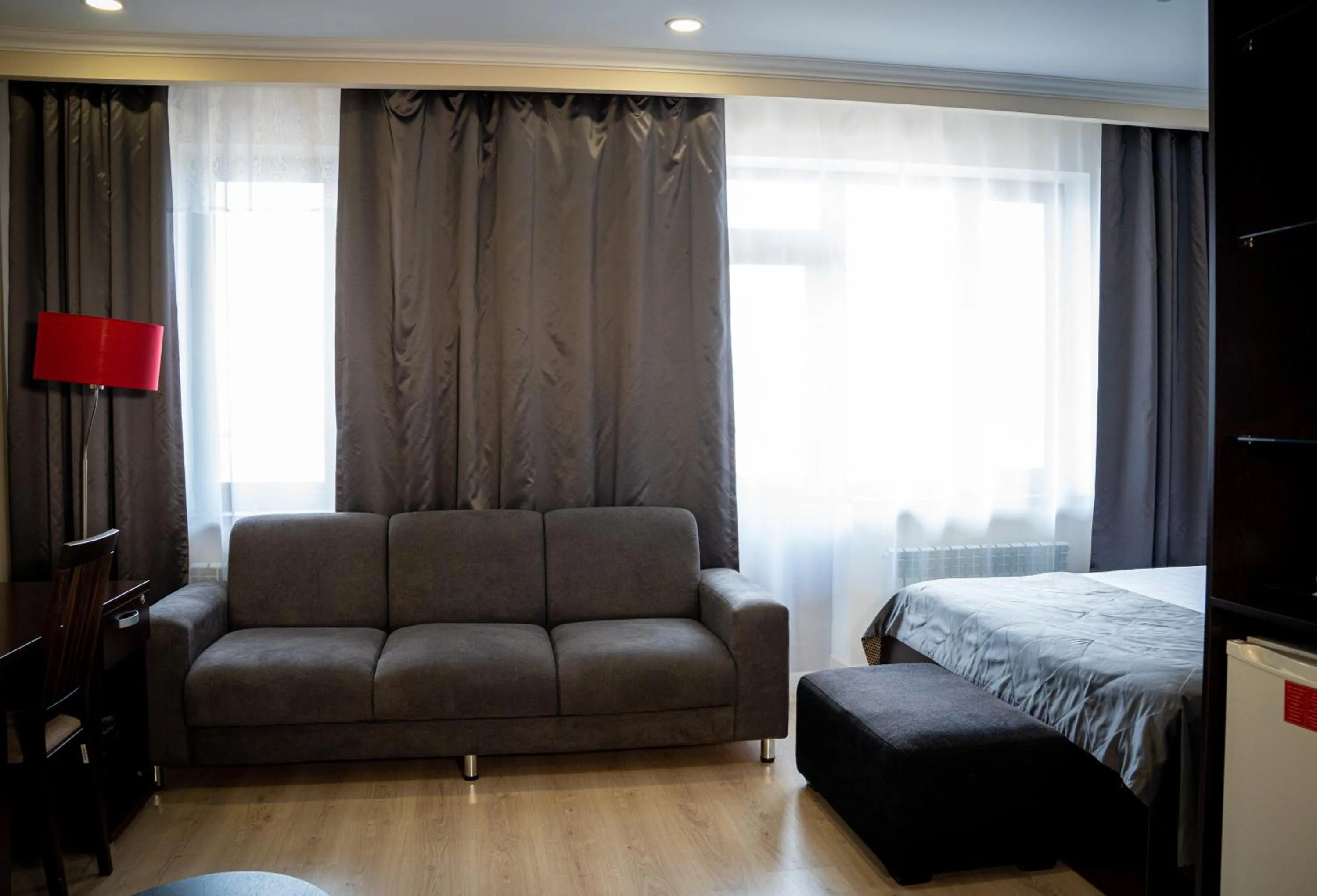 Seating area, Bed in Chagala Bautino Hotel