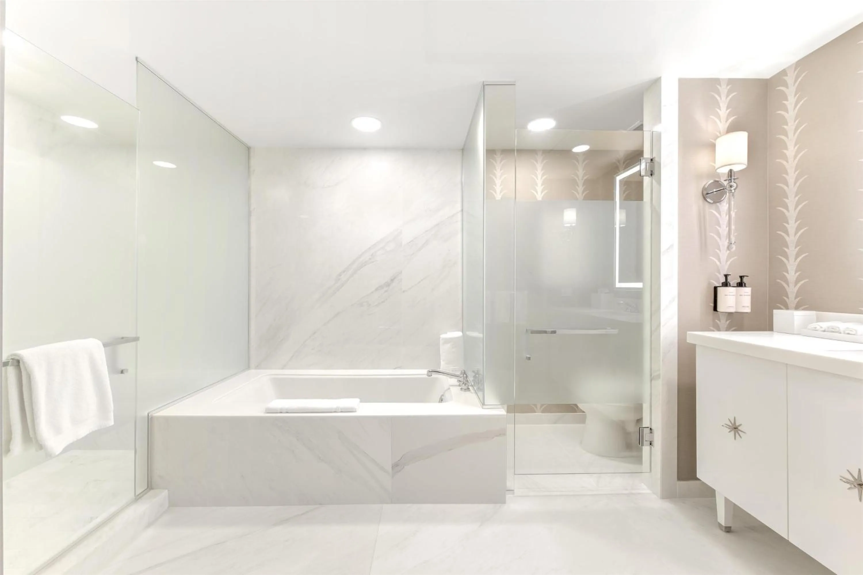 Bathroom in The Beverly Hilton