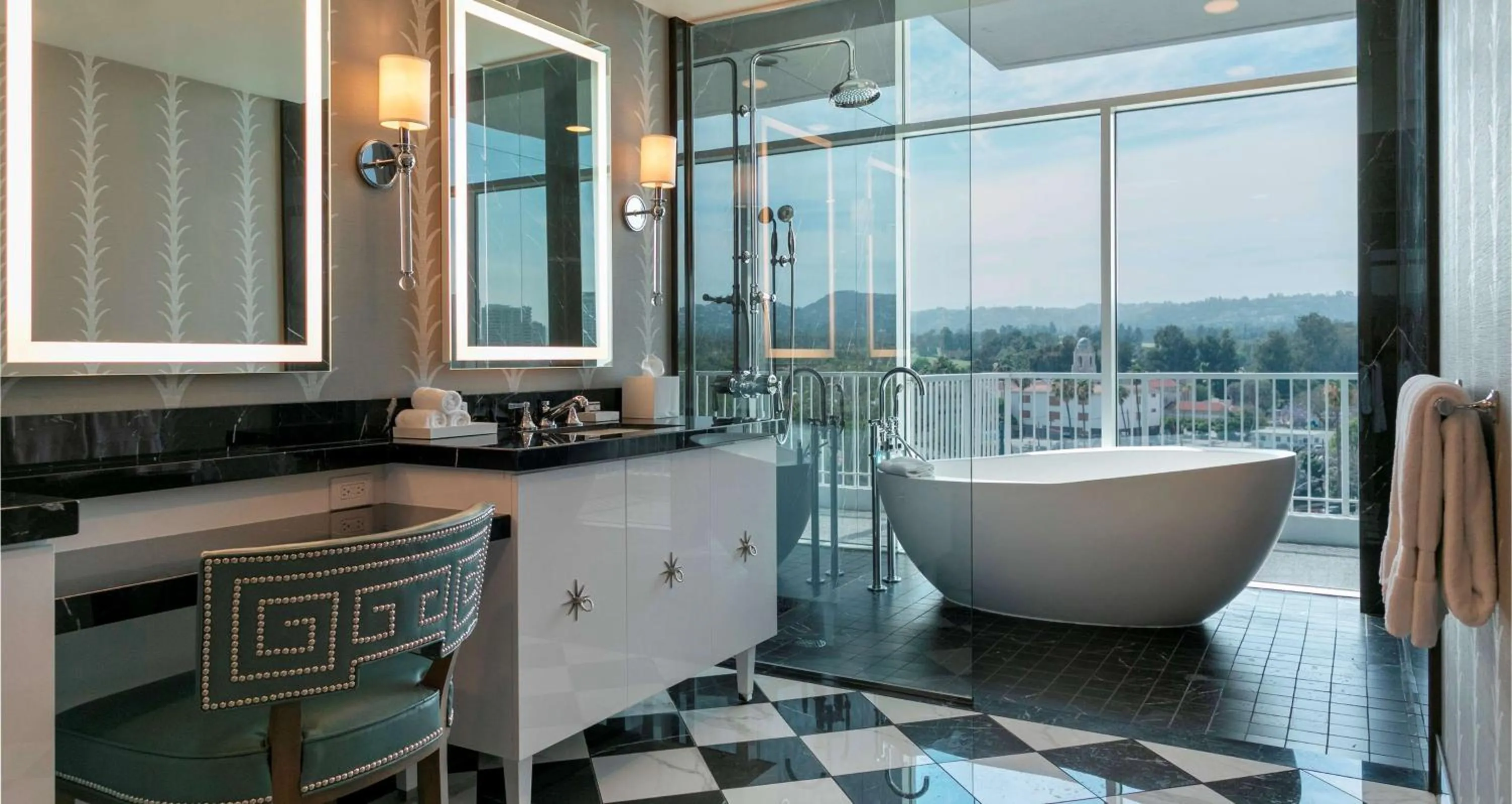 Bathroom in The Beverly Hilton
