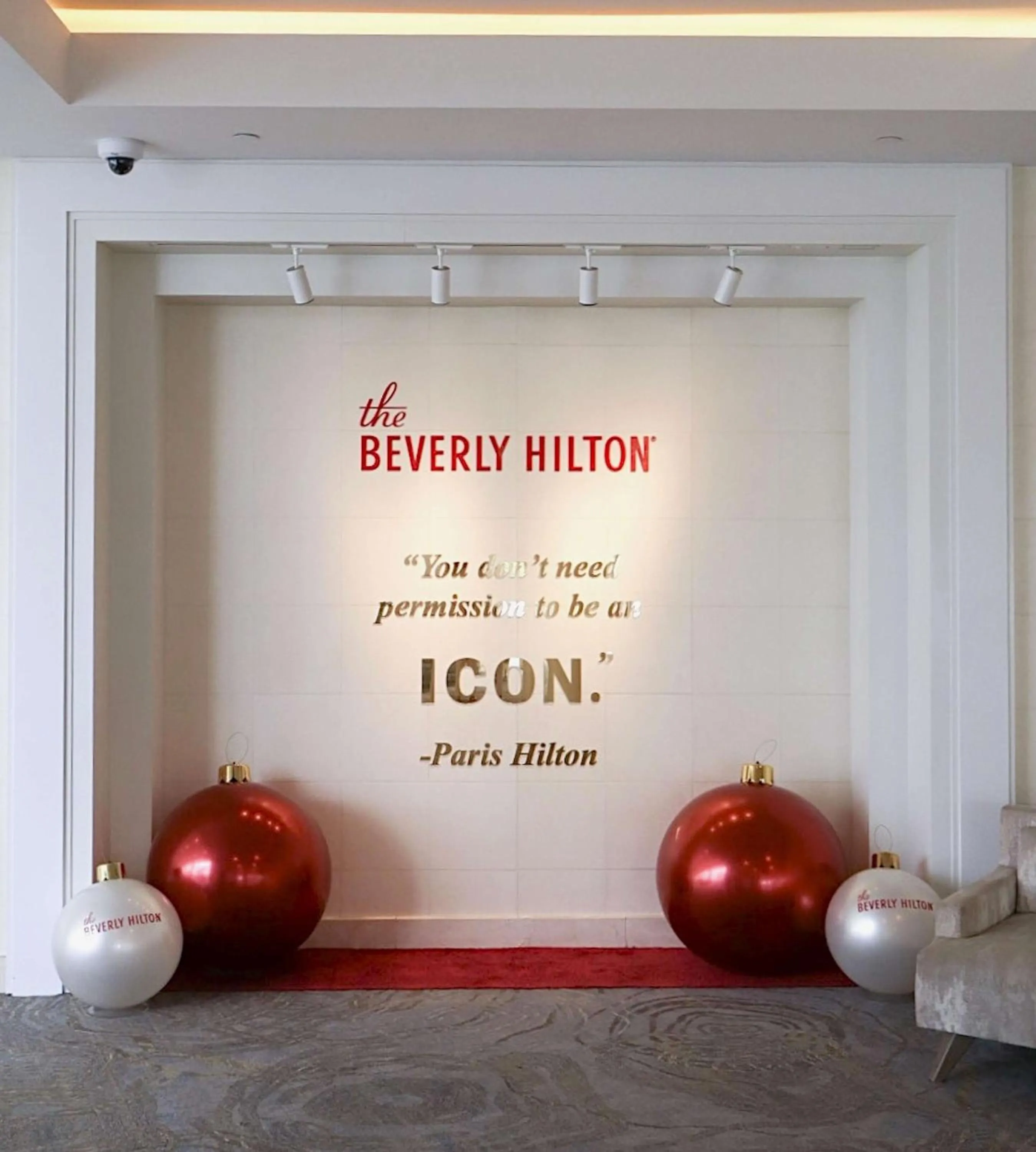 Lobby or reception in The Beverly Hilton