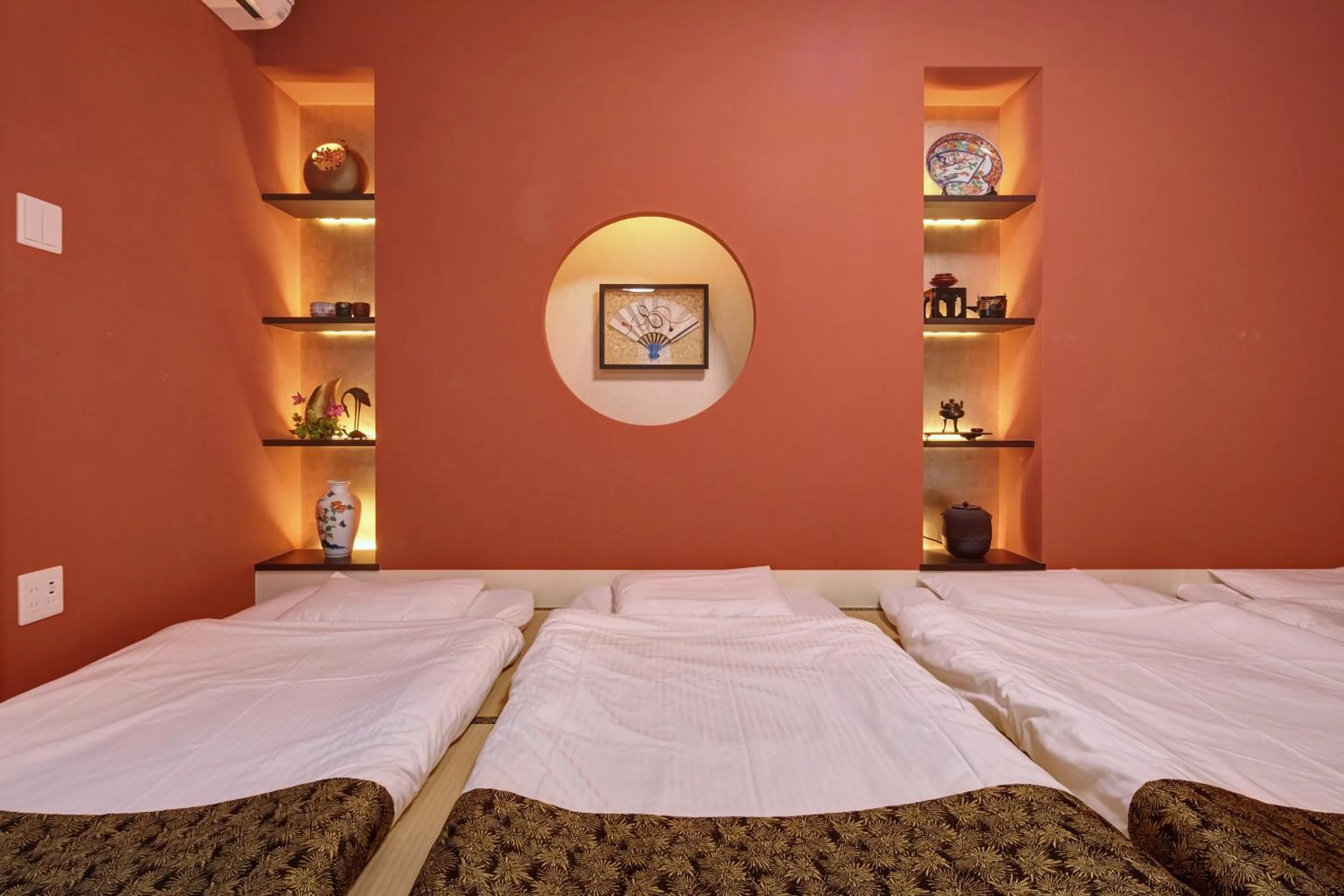 Bedroom, Bed in Hotel Amaterrace Nippombashi-higashi