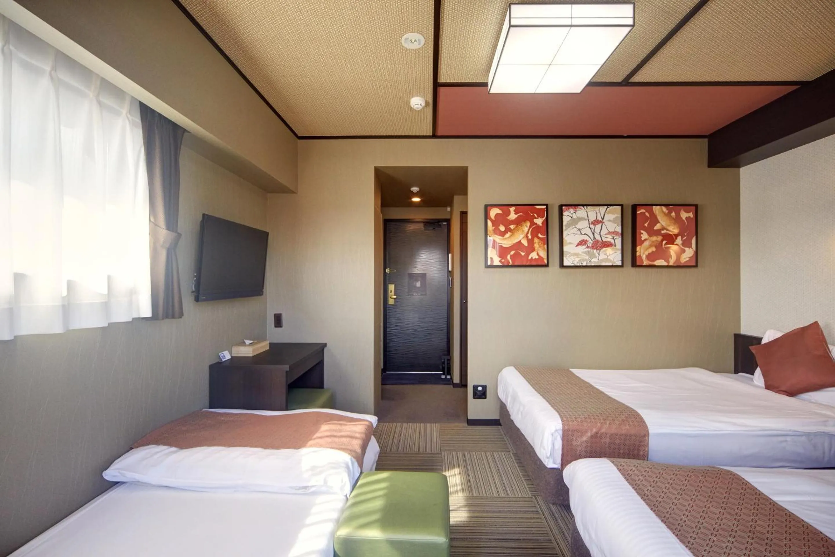 Bedroom, Bed in Hotel Amaterrace Nippombashi-higashi