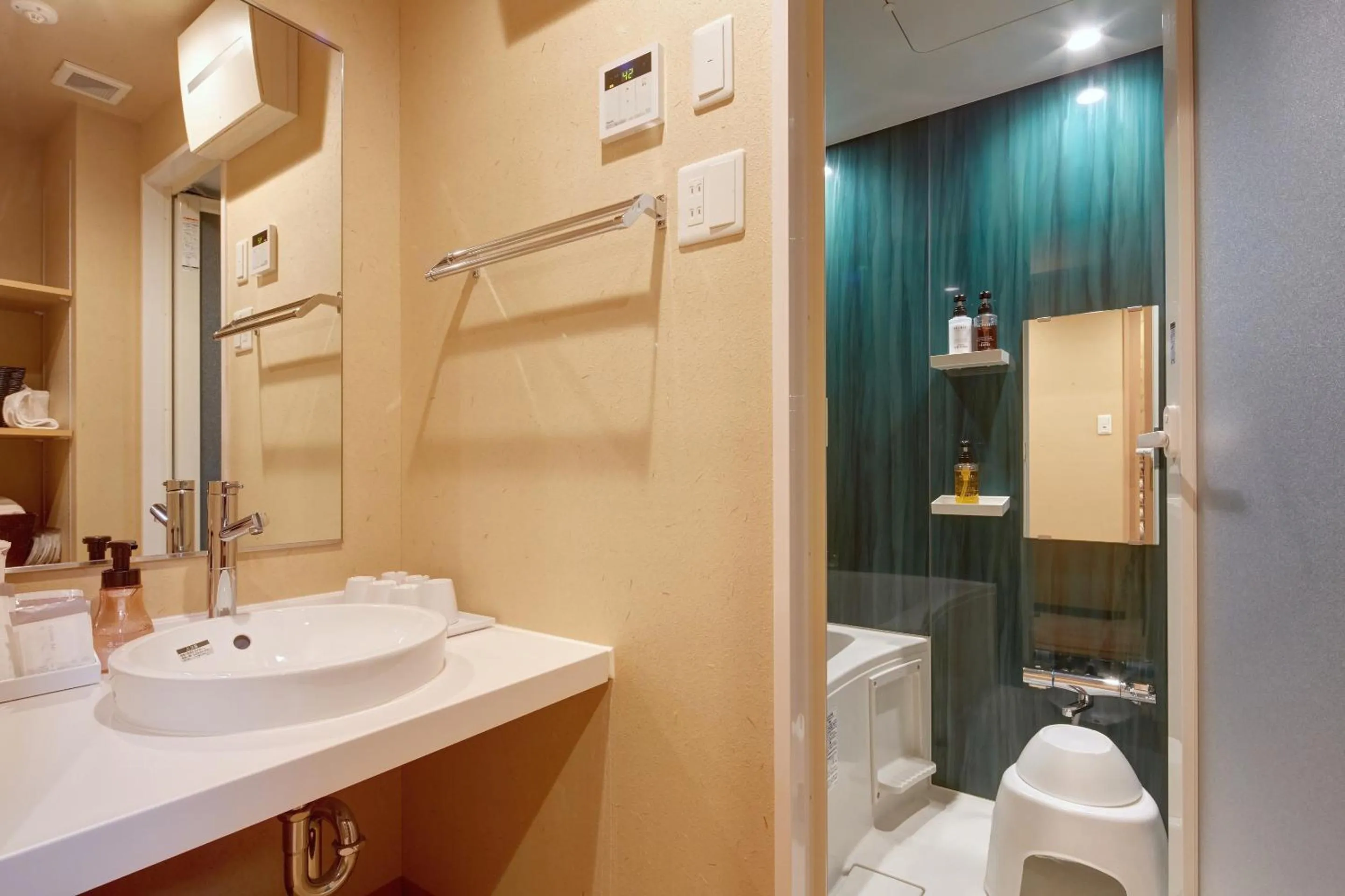 Bathroom in Hotel Amaterrace Nippombashi-higashi
