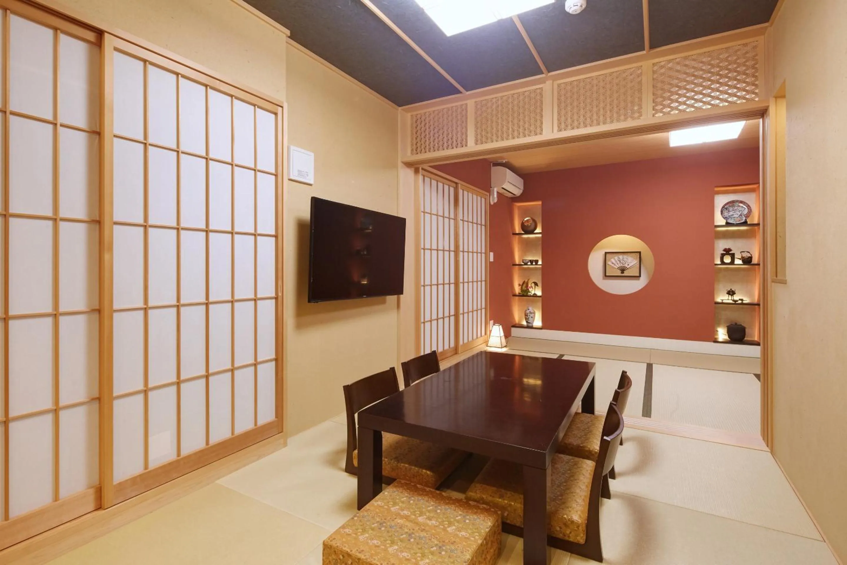 Living room in Hotel Amaterrace Nippombashi-higashi
