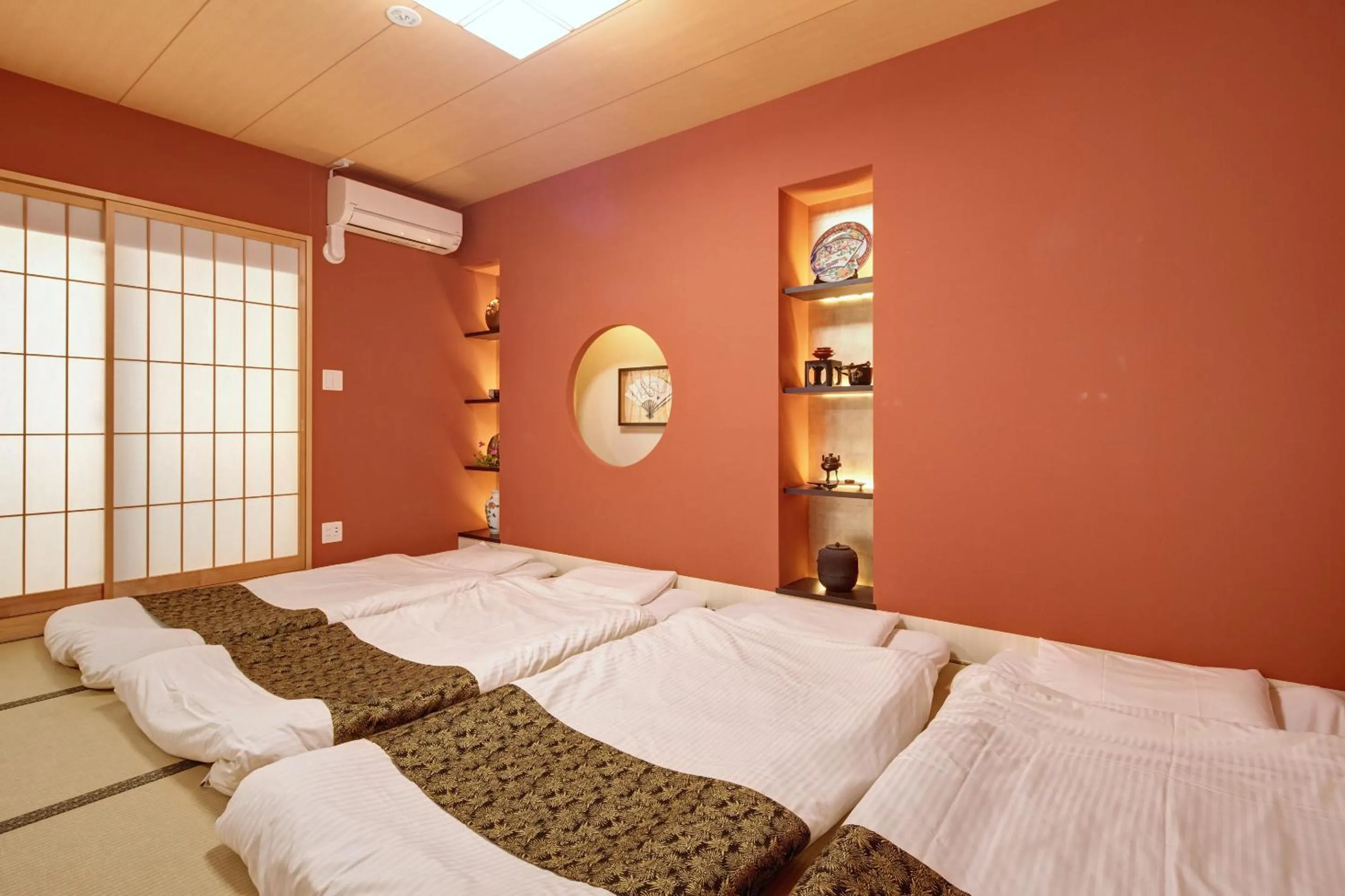 Bedroom, Bed in Hotel Amaterrace Nippombashi-higashi