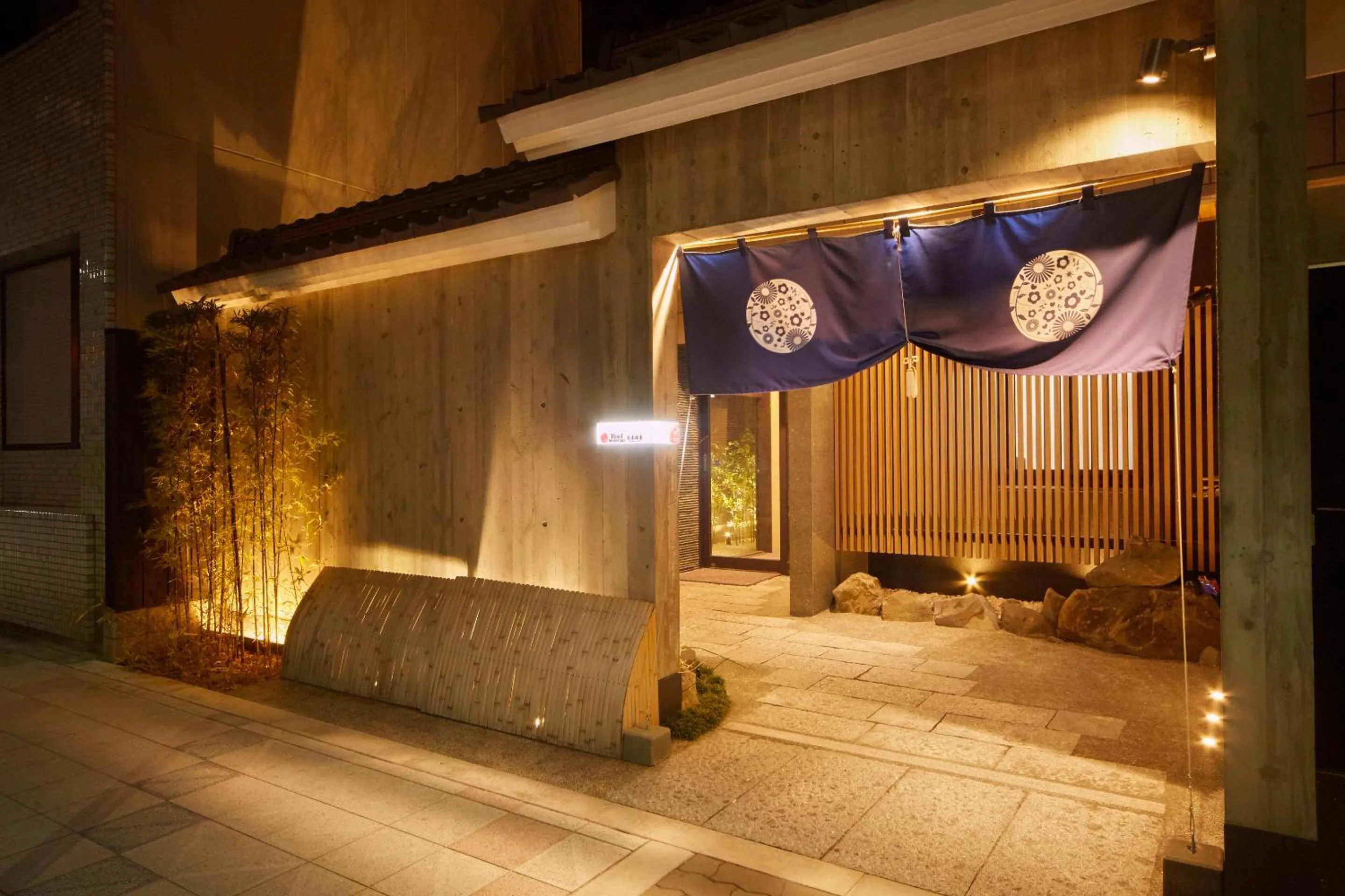 Facade/entrance in Hotel Amaterrace Nippombashi-higashi