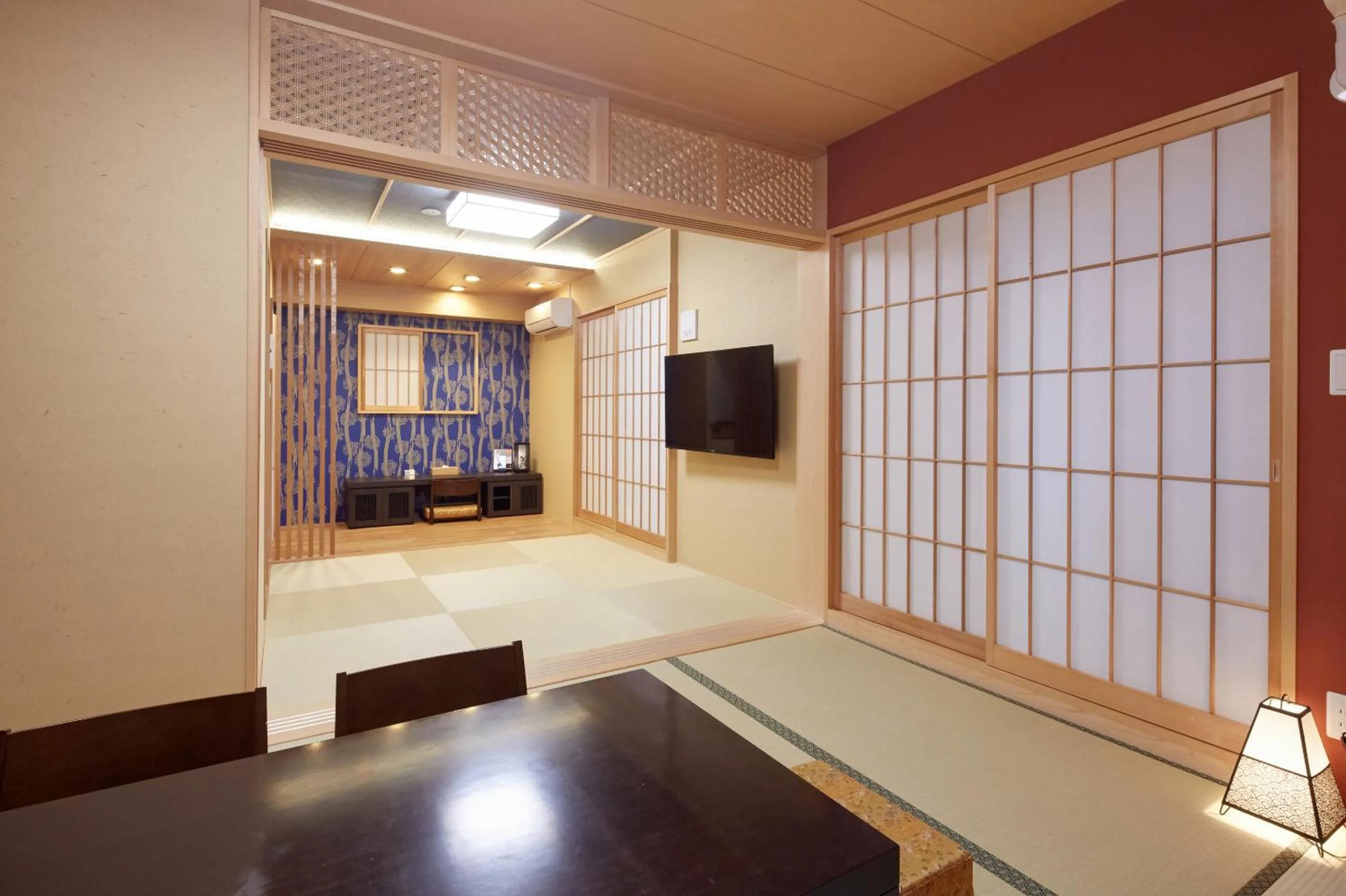 Living room in Hotel Amaterrace Nippombashi-higashi