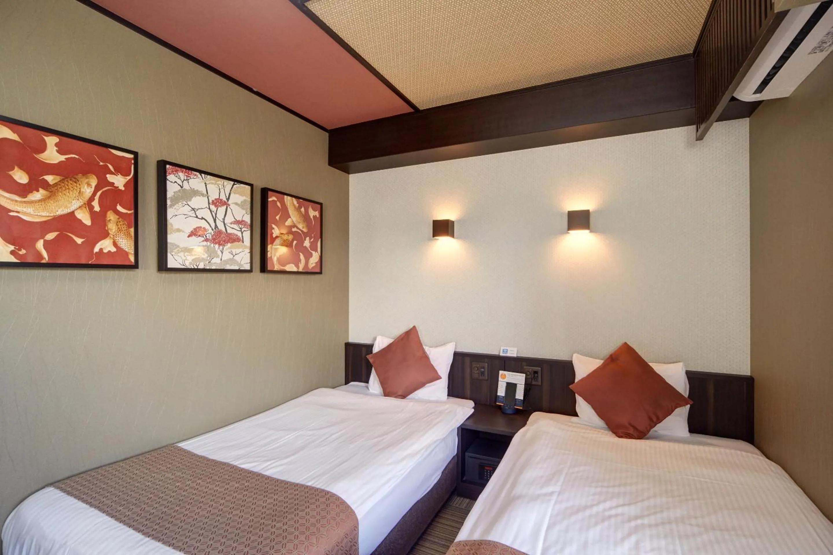 Bedroom, Bed in Hotel Amaterrace Nippombashi-higashi