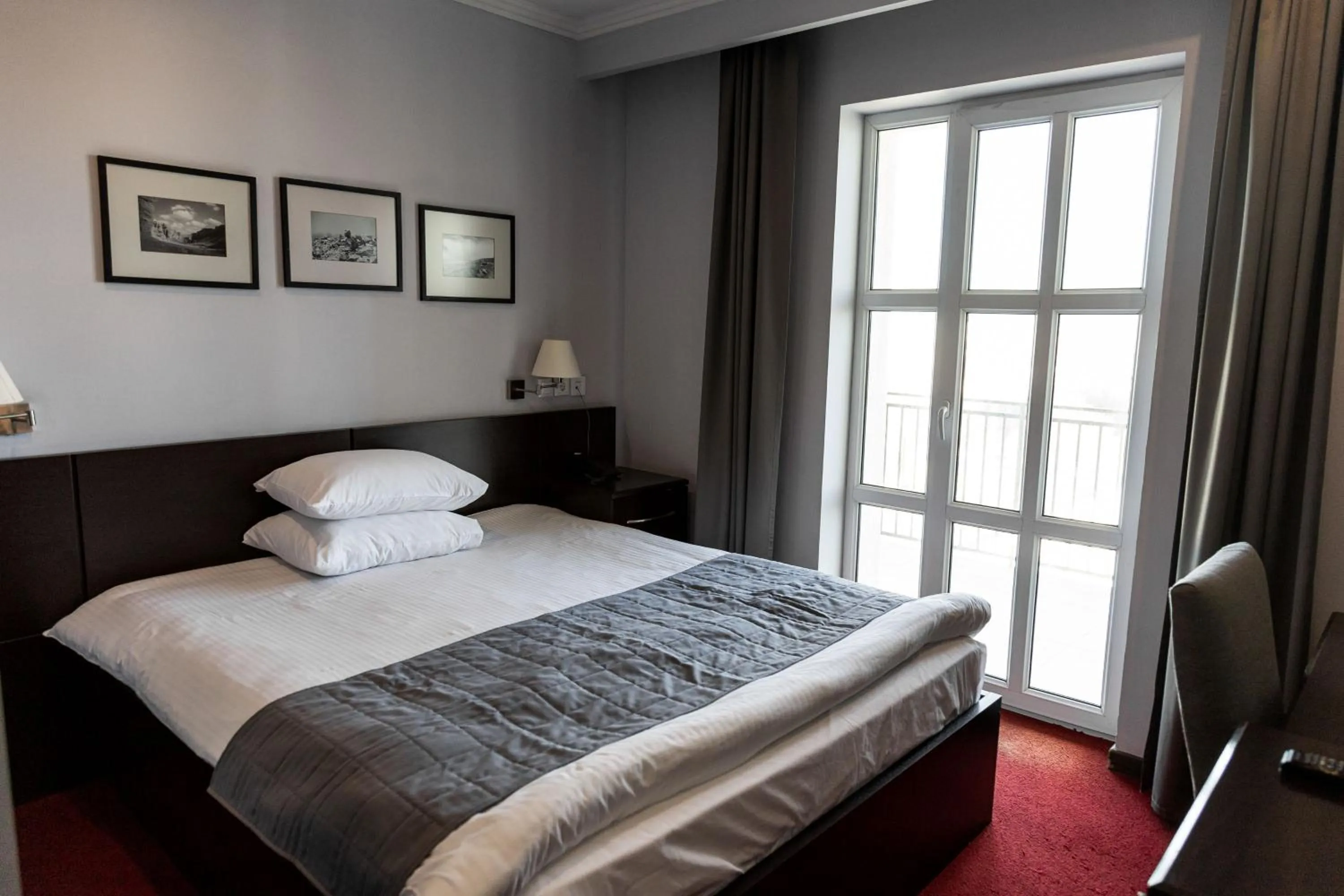 Bed in Chagala Aktau Hotel