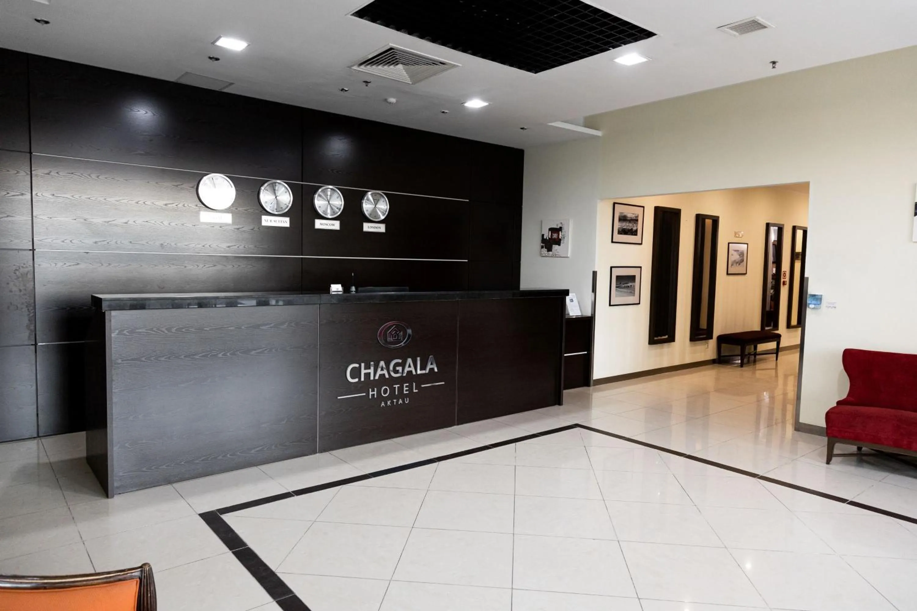 Lobby or reception in Chagala Aktau Hotel
