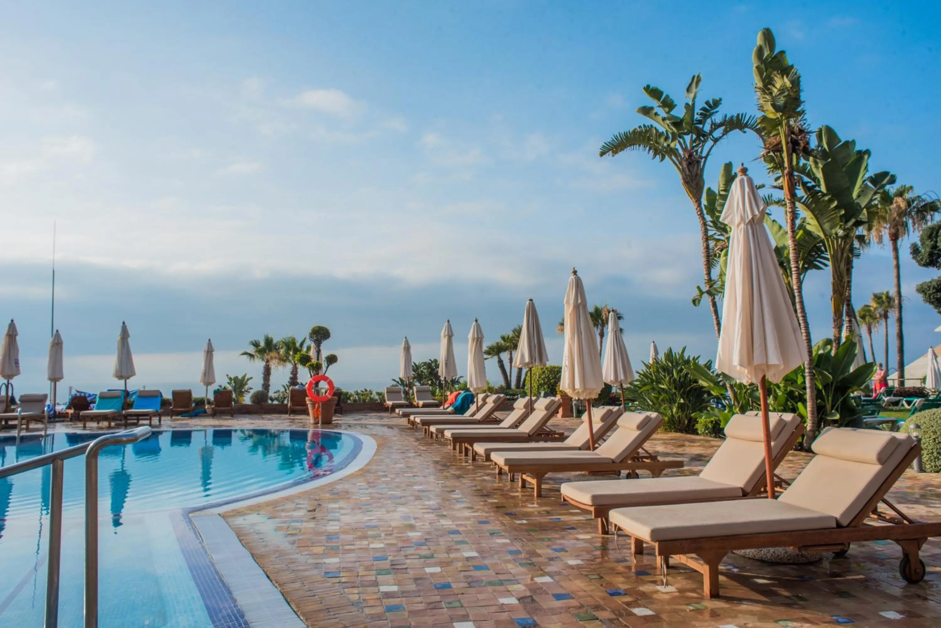 Swimming pool in MS Amaragua