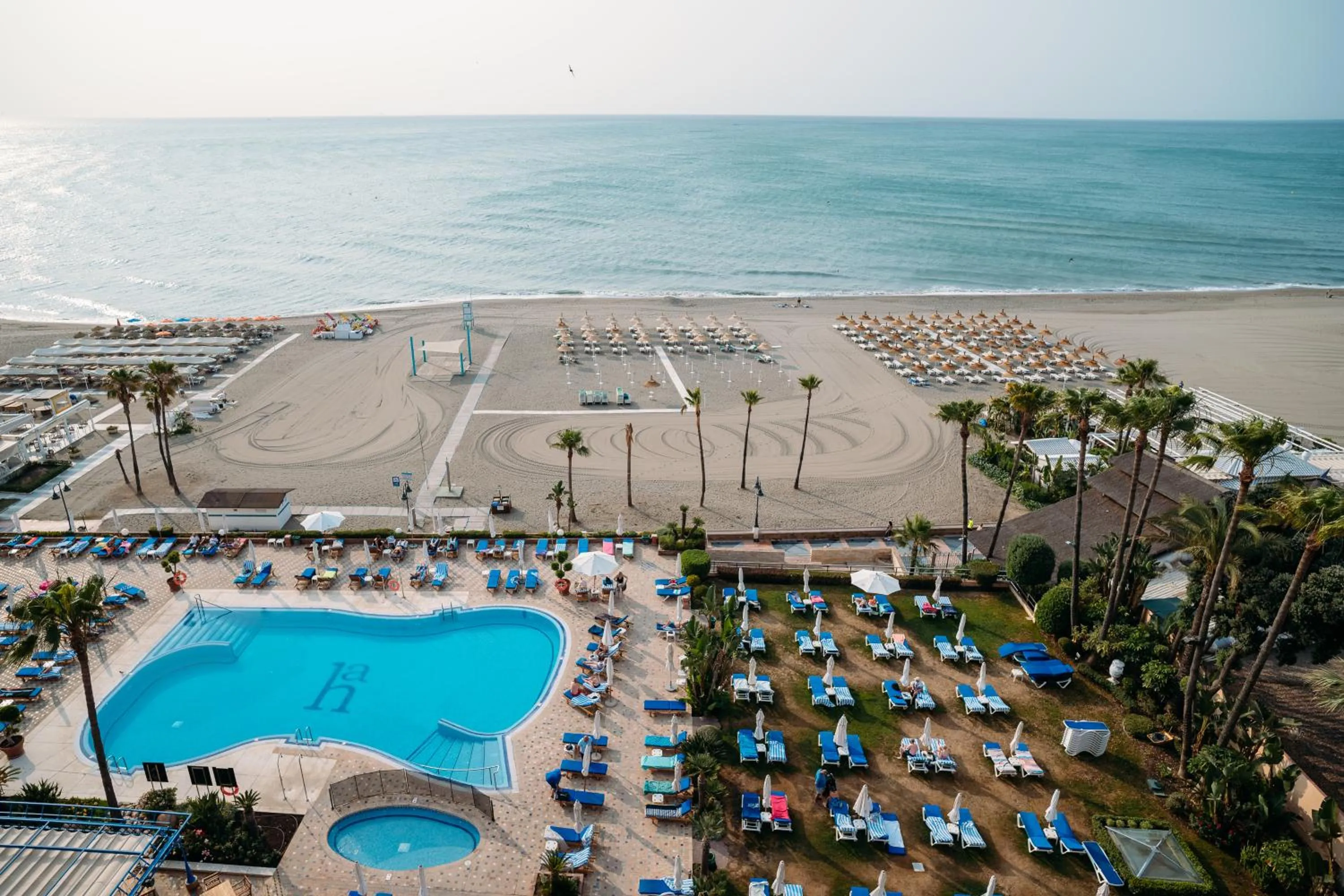 Garden view in MS Amaragua