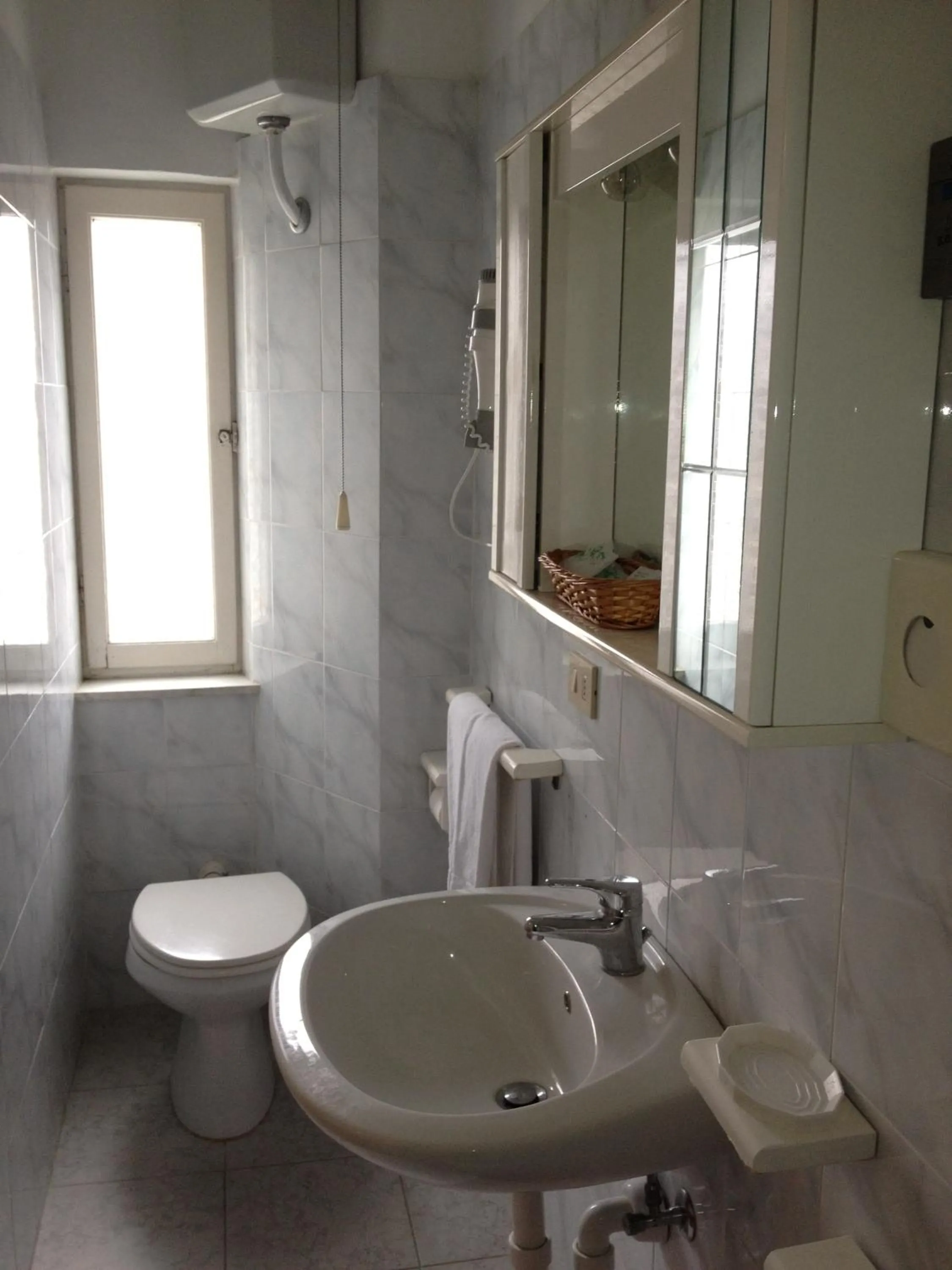 Decorative detail in Albergo Anita Alassio
