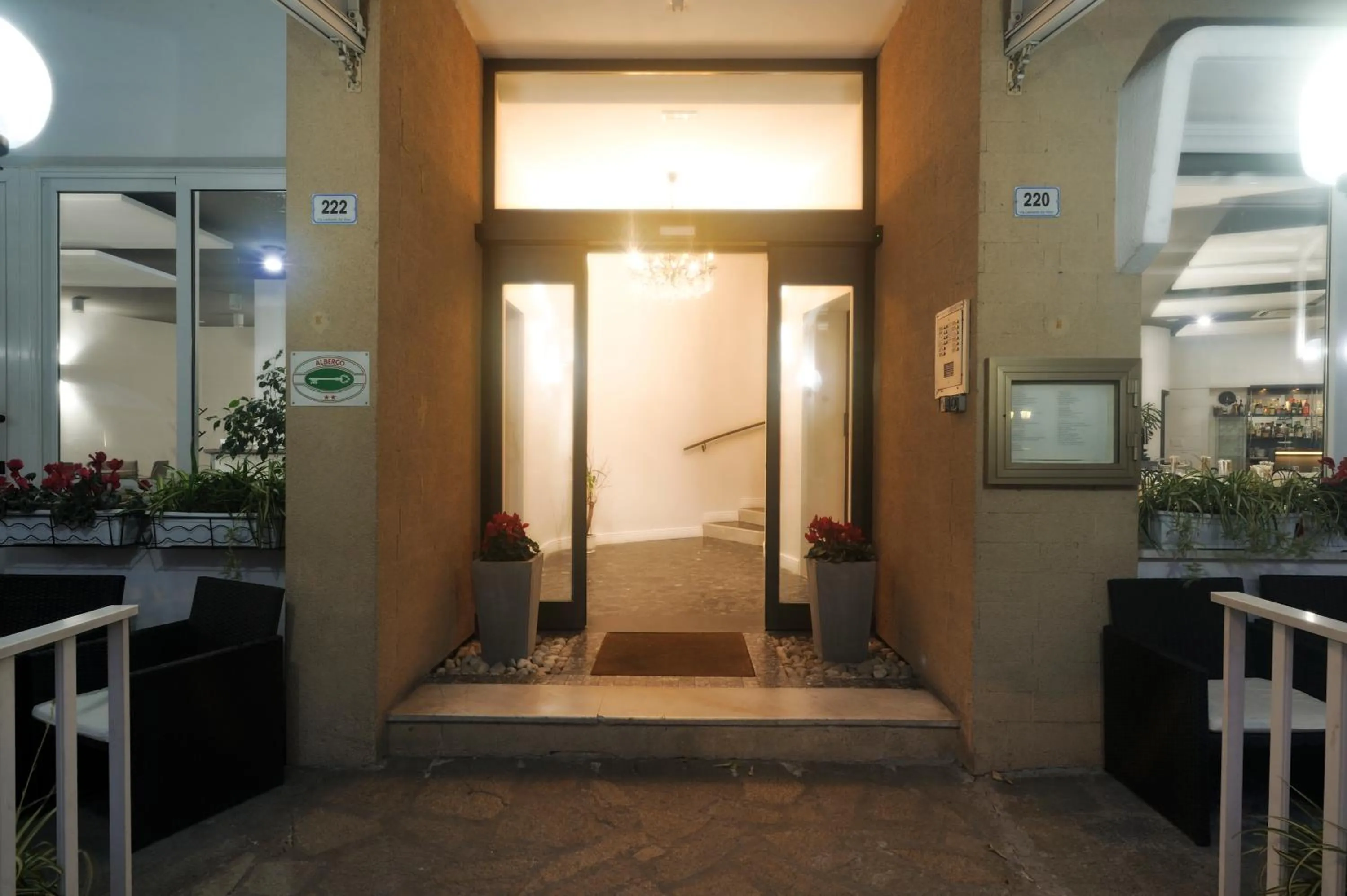 Facade/entrance in Albergo Anita Alassio