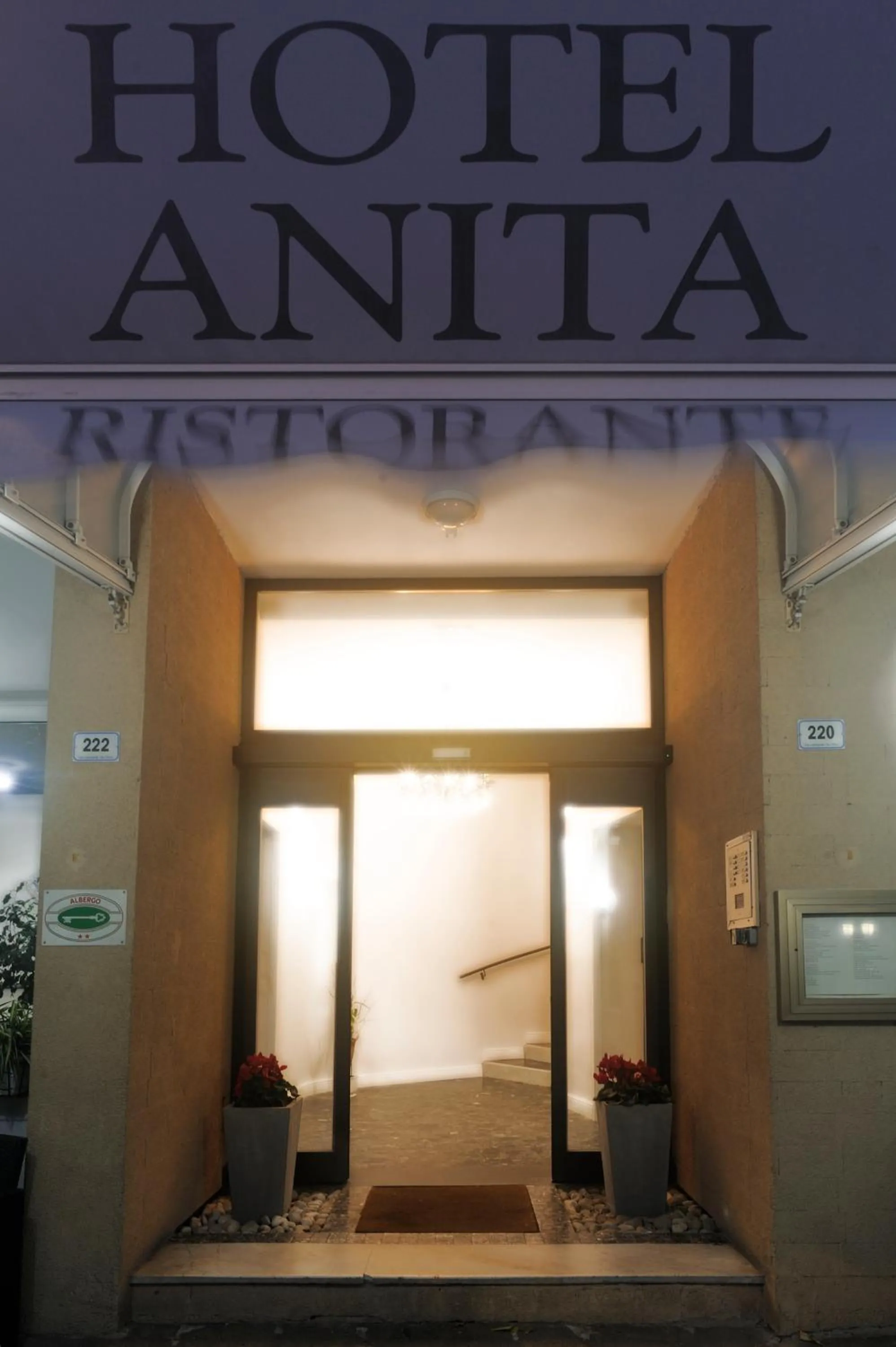 Facade/entrance in Albergo Anita Alassio