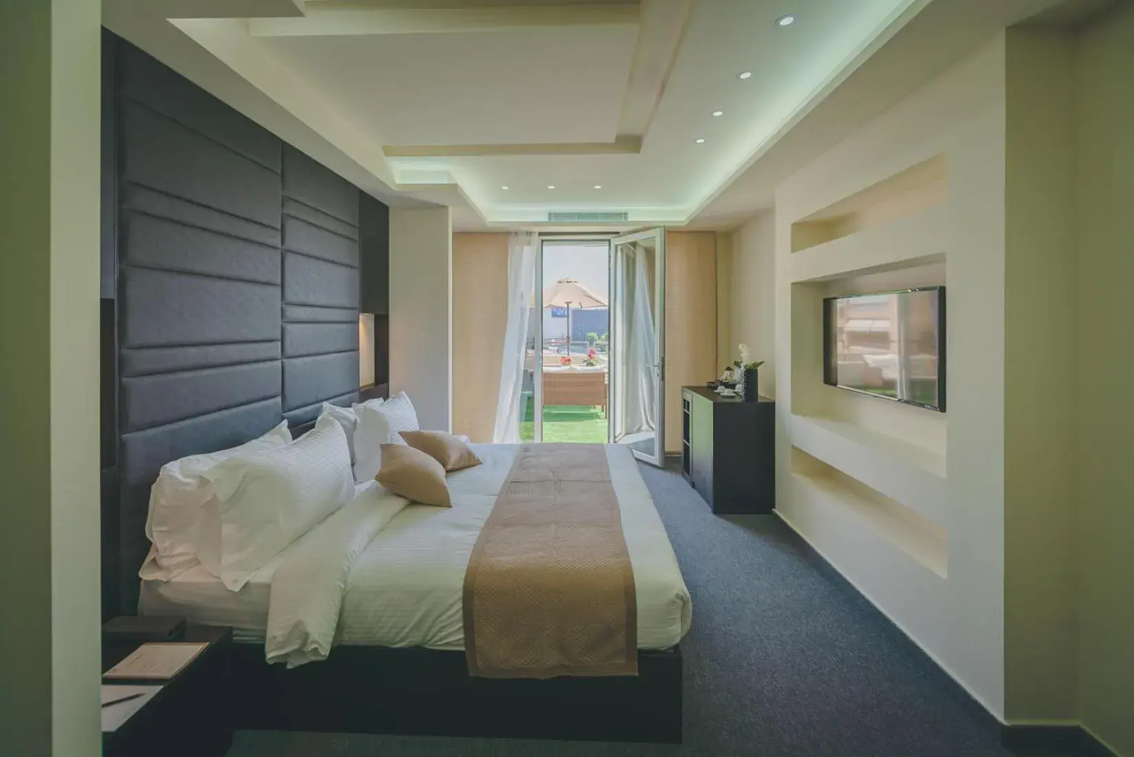 Bedroom, Bed in Louis V Hotel Beirut Bedroom, Bed in Louis V Hotel Beirut