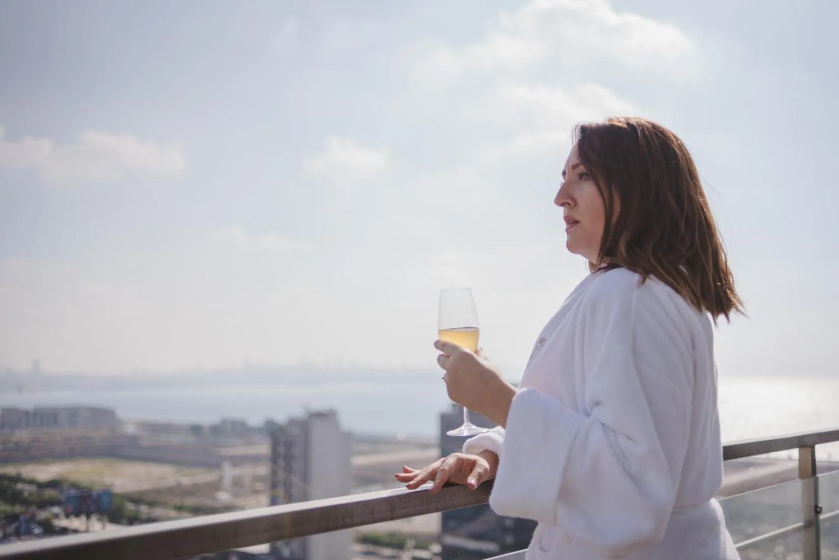 People in Louis V Hotel Beirut