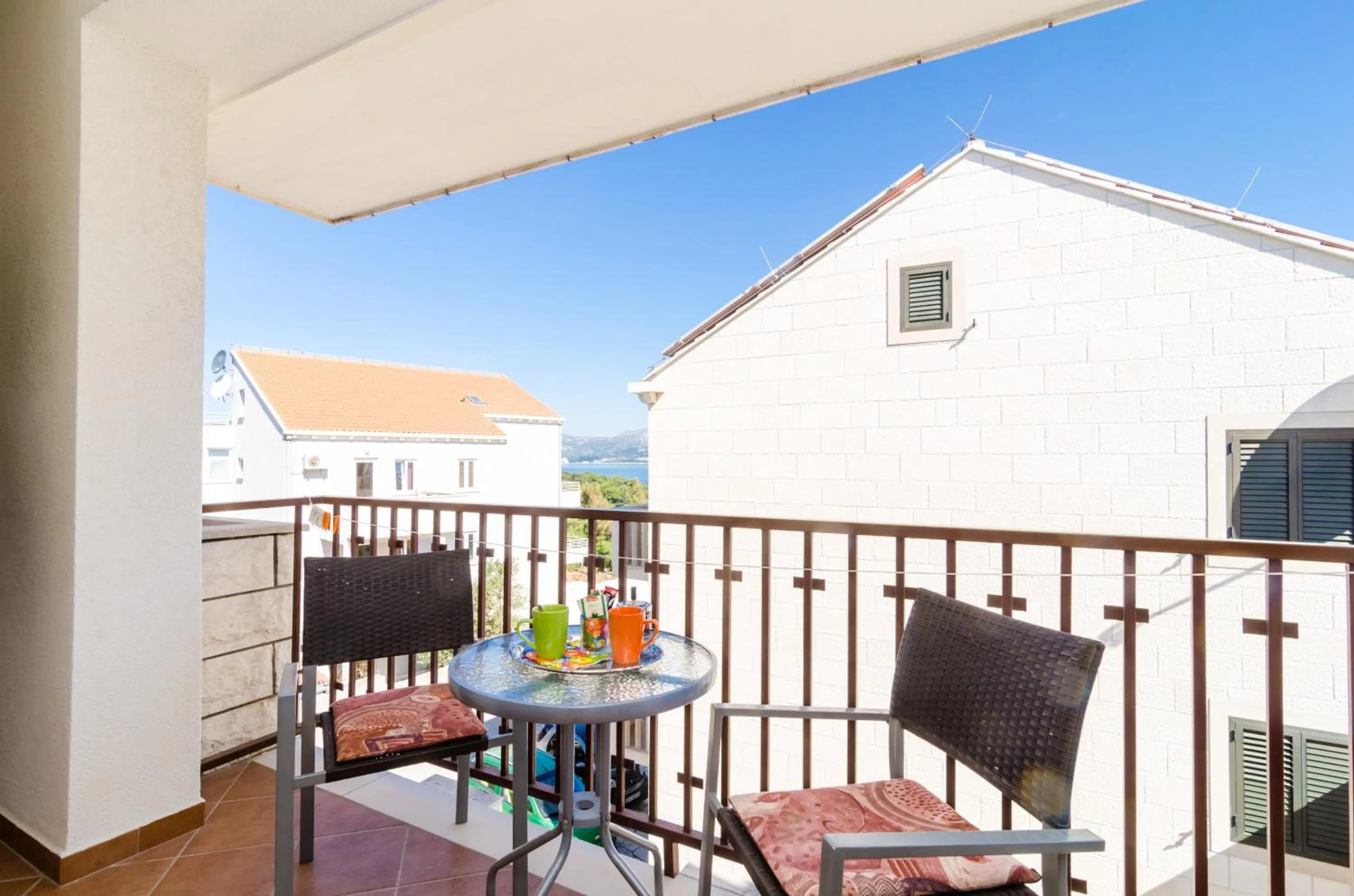 Balcony/Terrace in Cina Apartments