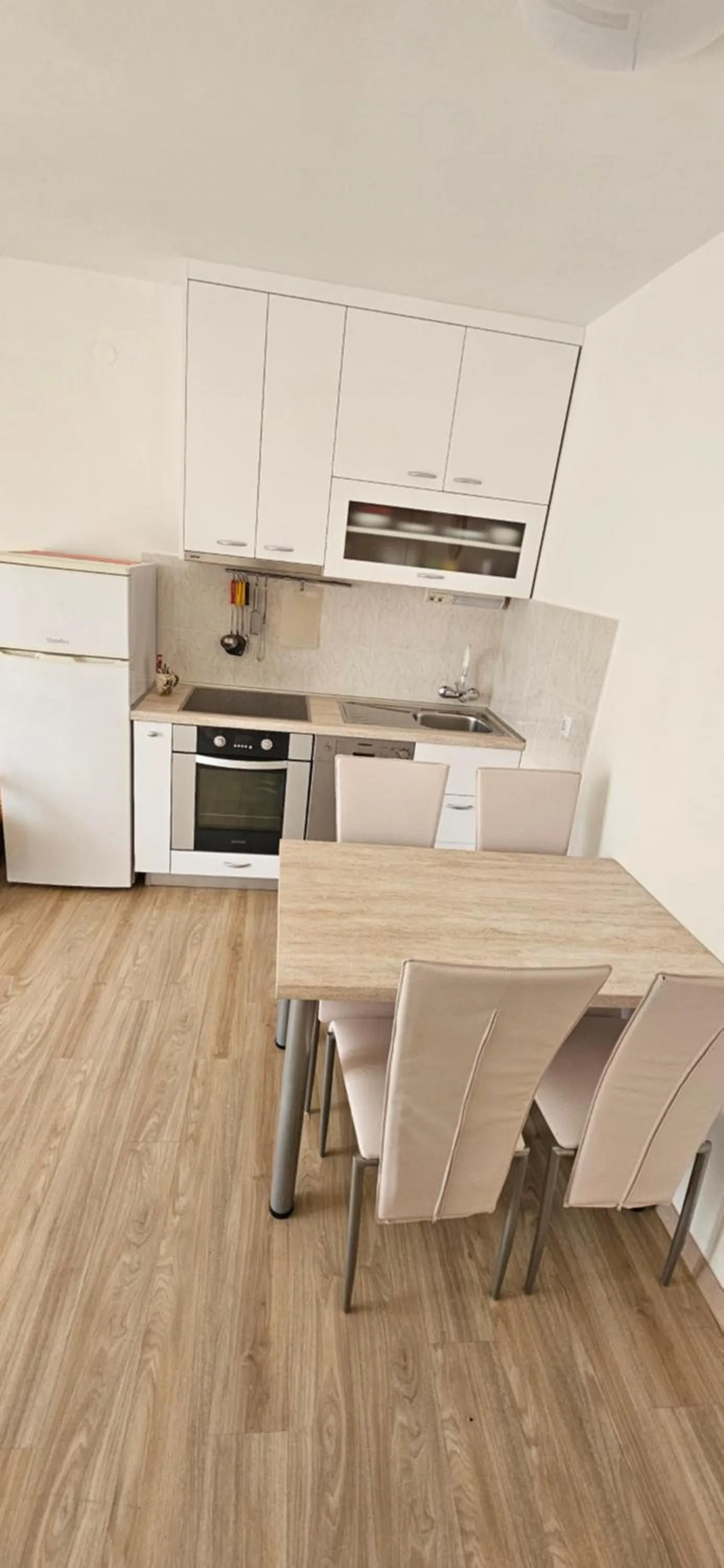 kitchen in Cina Apartments