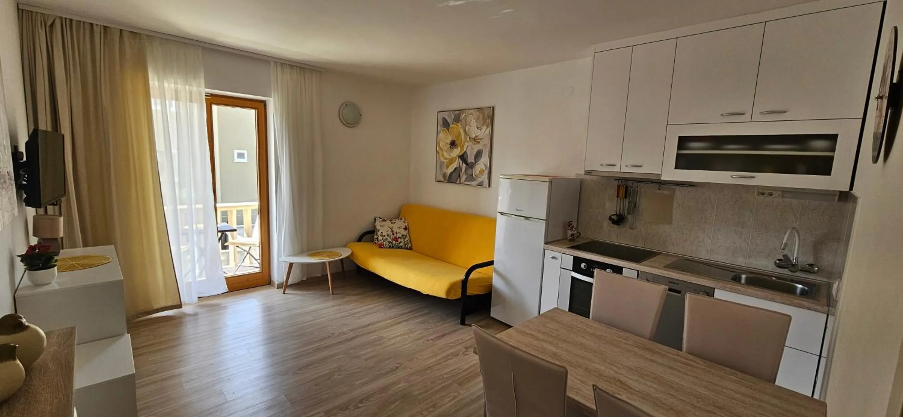 Living room in Cina Apartments